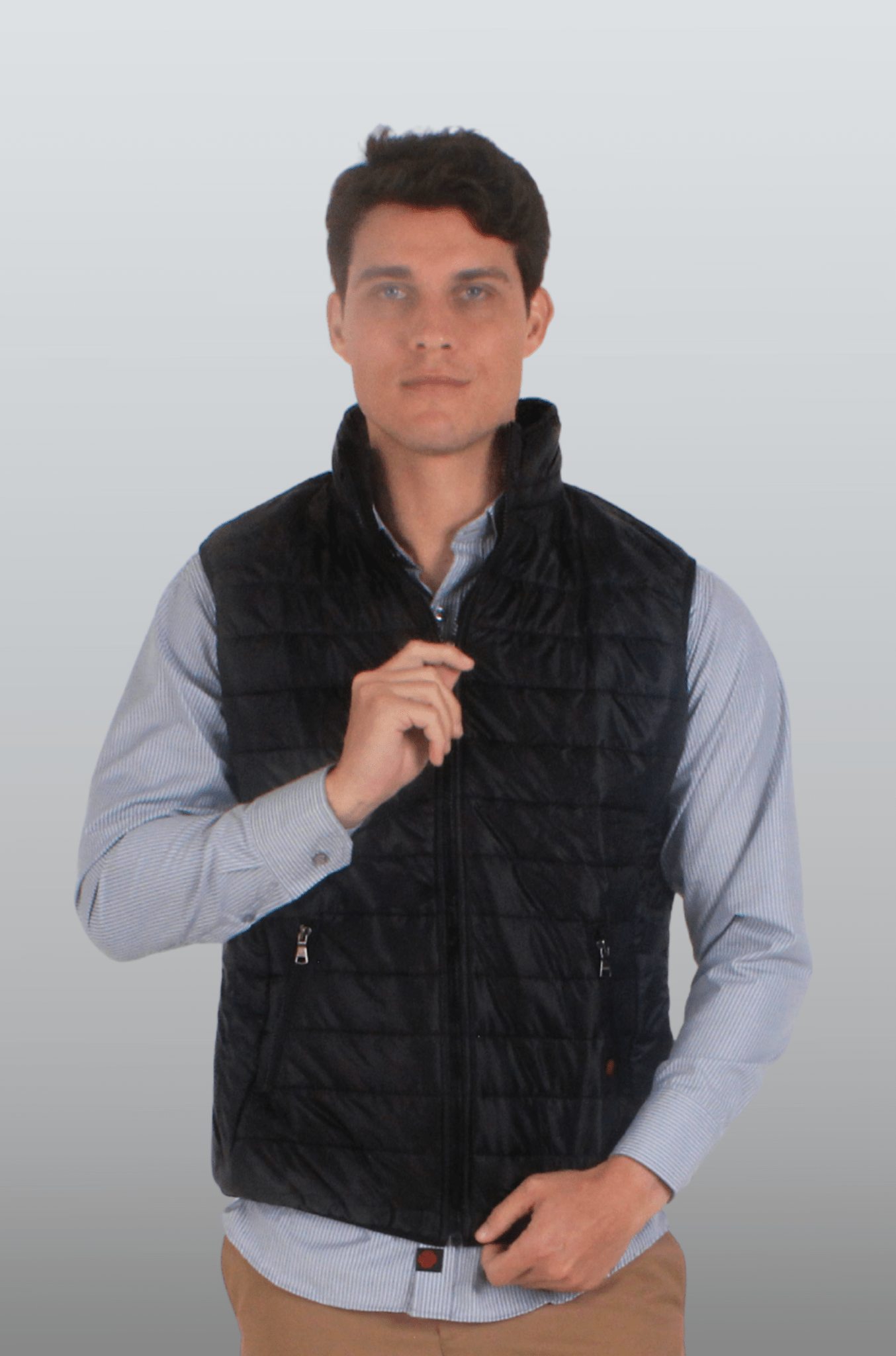 CHALECO CAPITONADO OSLO HOMBRE #Color_Negro