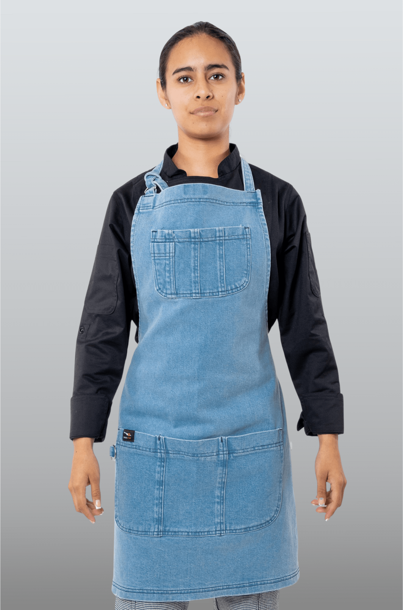 MANDIL DE MEZCLILLA ALBI