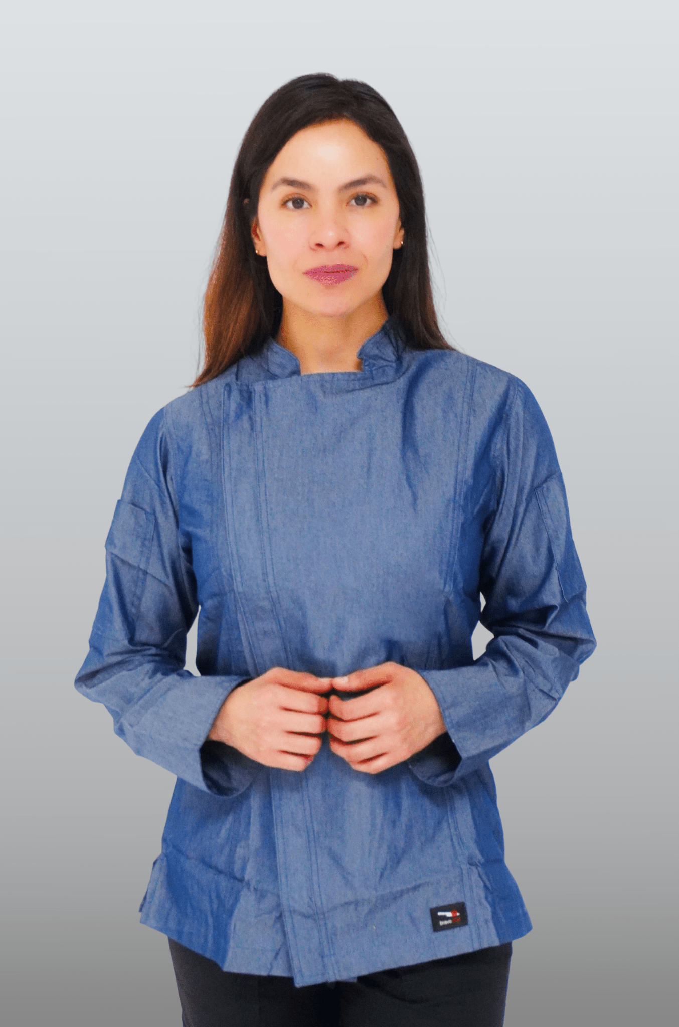 FILIPINA CHEF SLIM FIT DE MEZCLILLA CALIFORNIA MUJER