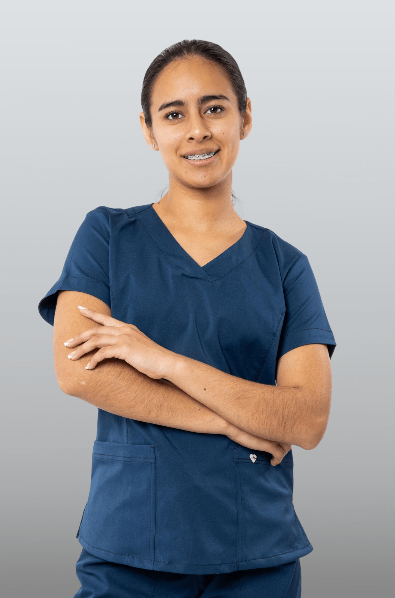 FILIPINA MÉDICA PARA SCRUB CAMBRIDGE MUJER #Color_Azul Marino