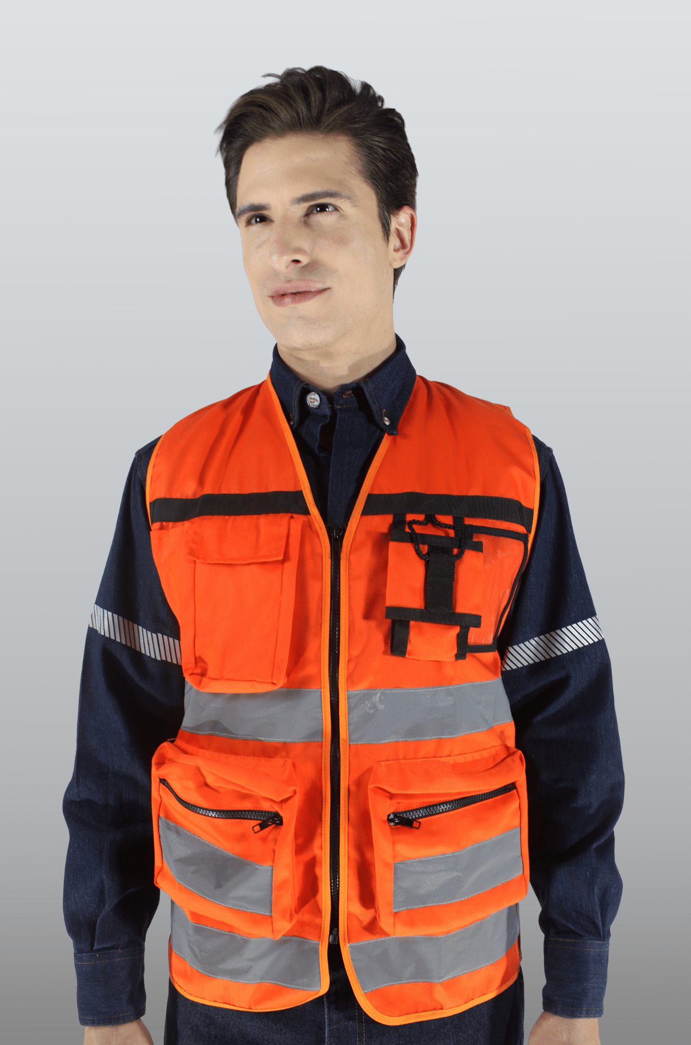 CHALECO DE SEGURIDAD BREMEN #Color_Naranja