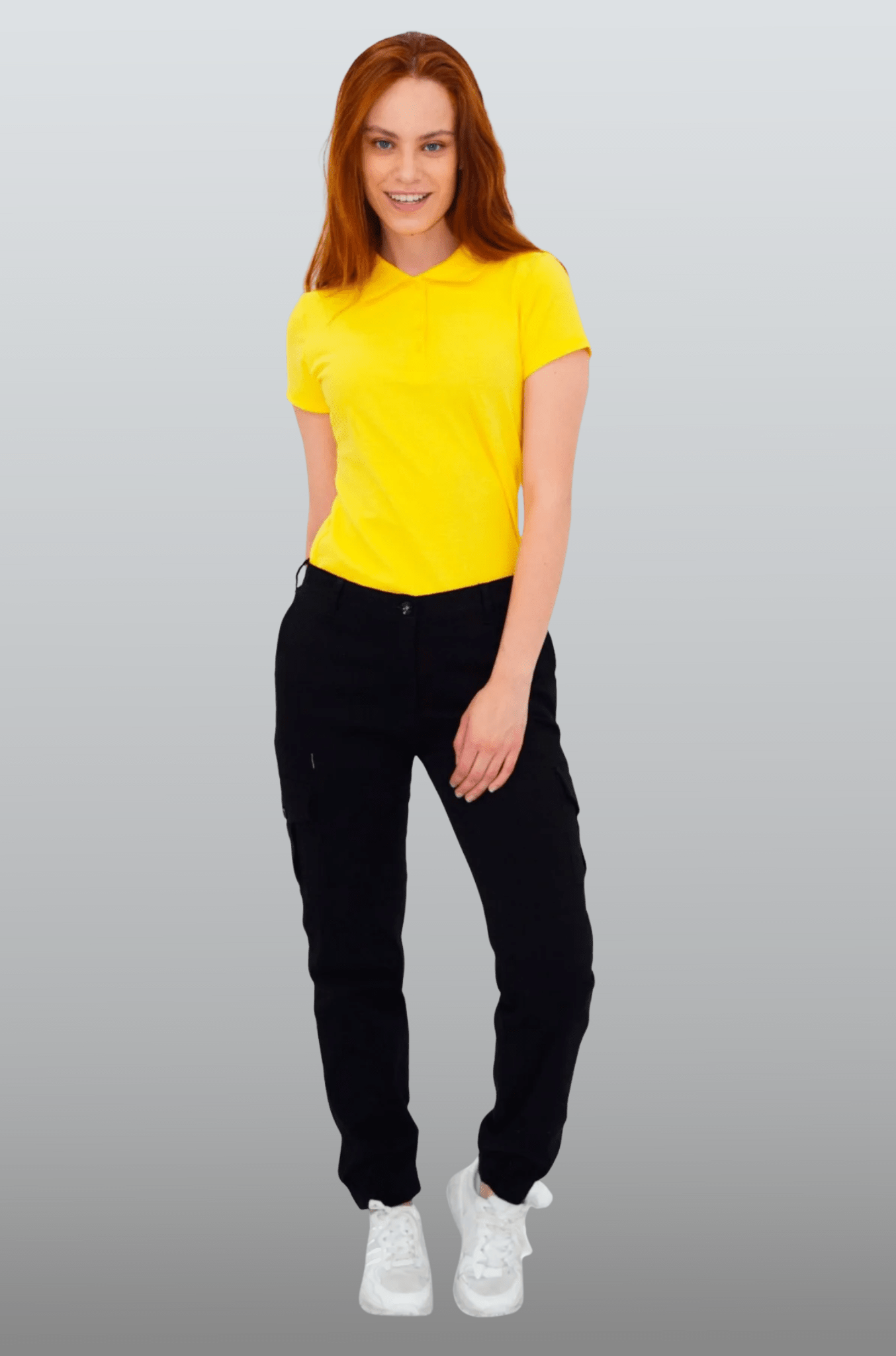 PLAYERA TIPO POLO ESTAMBUL MUJER #Color_Amarillo