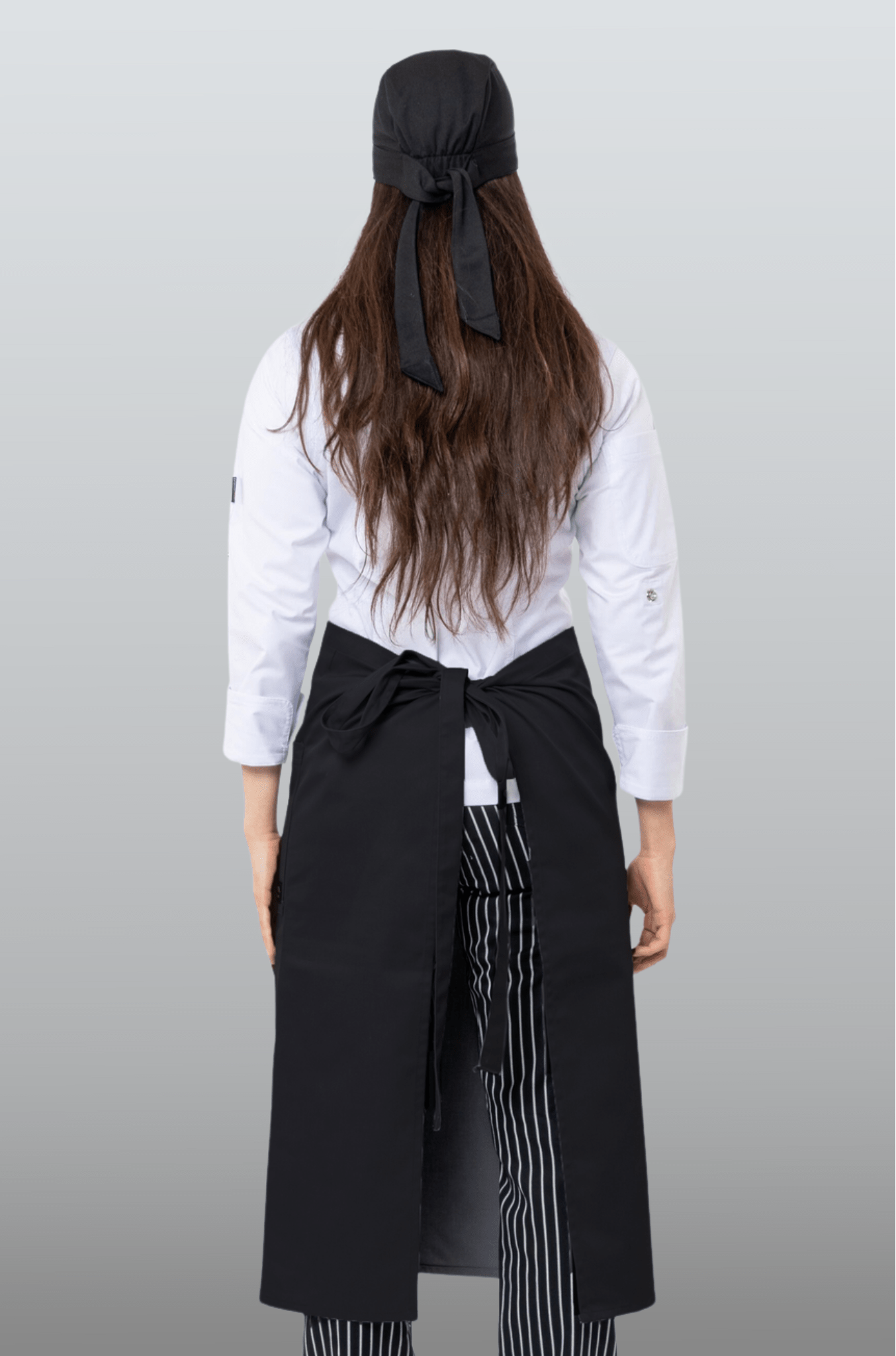 MEDIO MANDIL DE MESERO MONTEVIDEO #Color_Negro