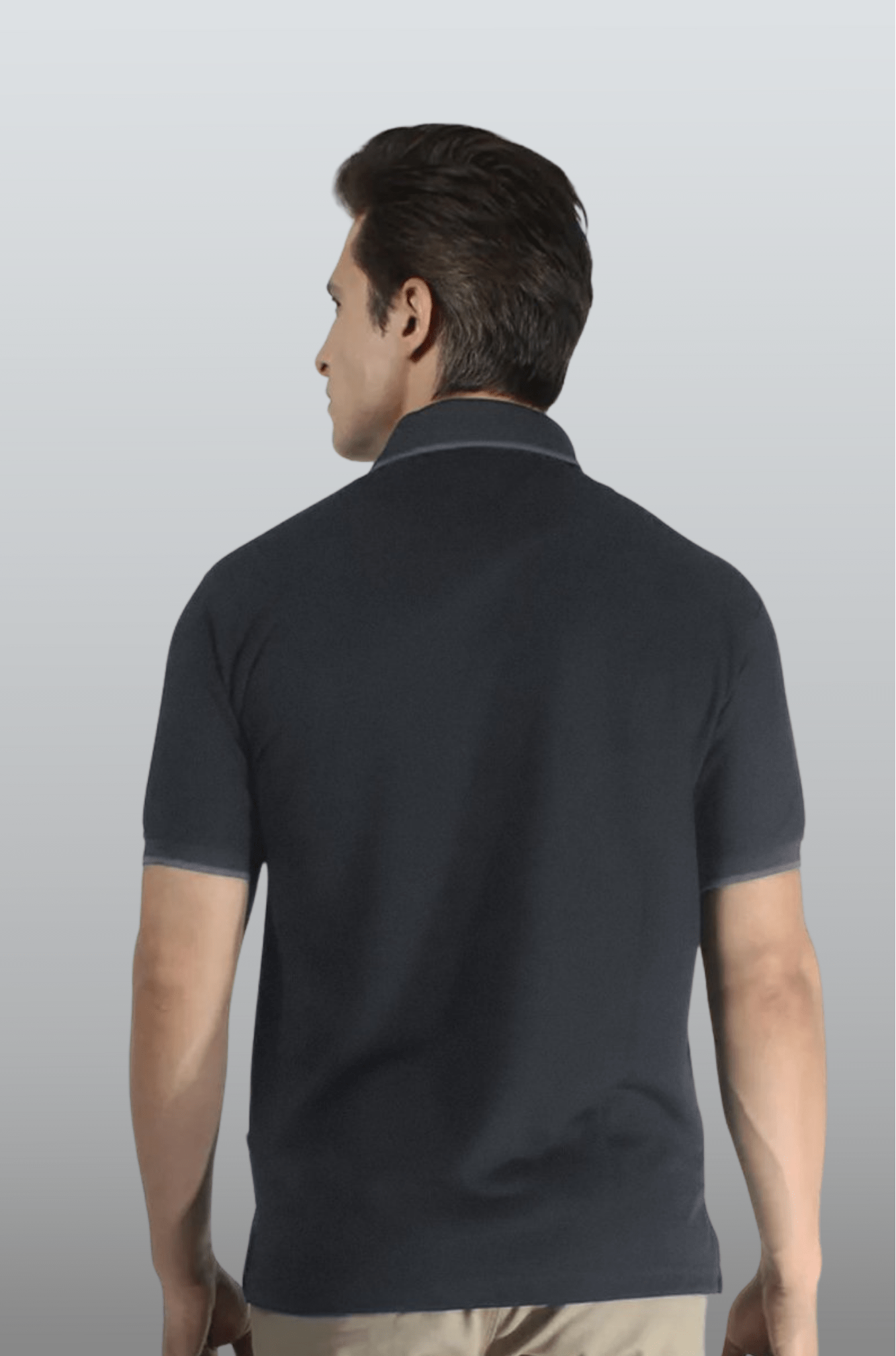 PLAYERA POLO DRY FIT ÁMSTERDAM HOMBRE #Color_Gris