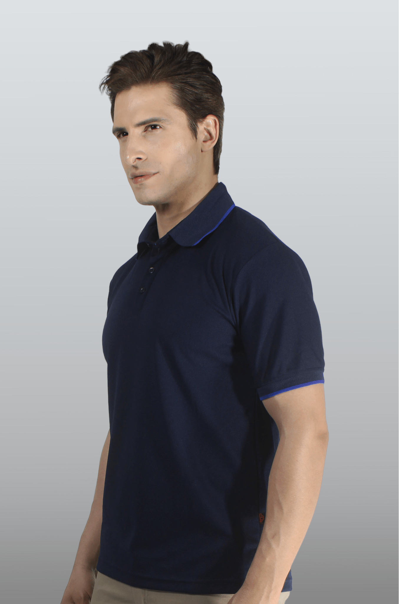 PLAYERA POLO DRY FIT ÁMSTERDAM HOMBRE #Color_Azul Marino