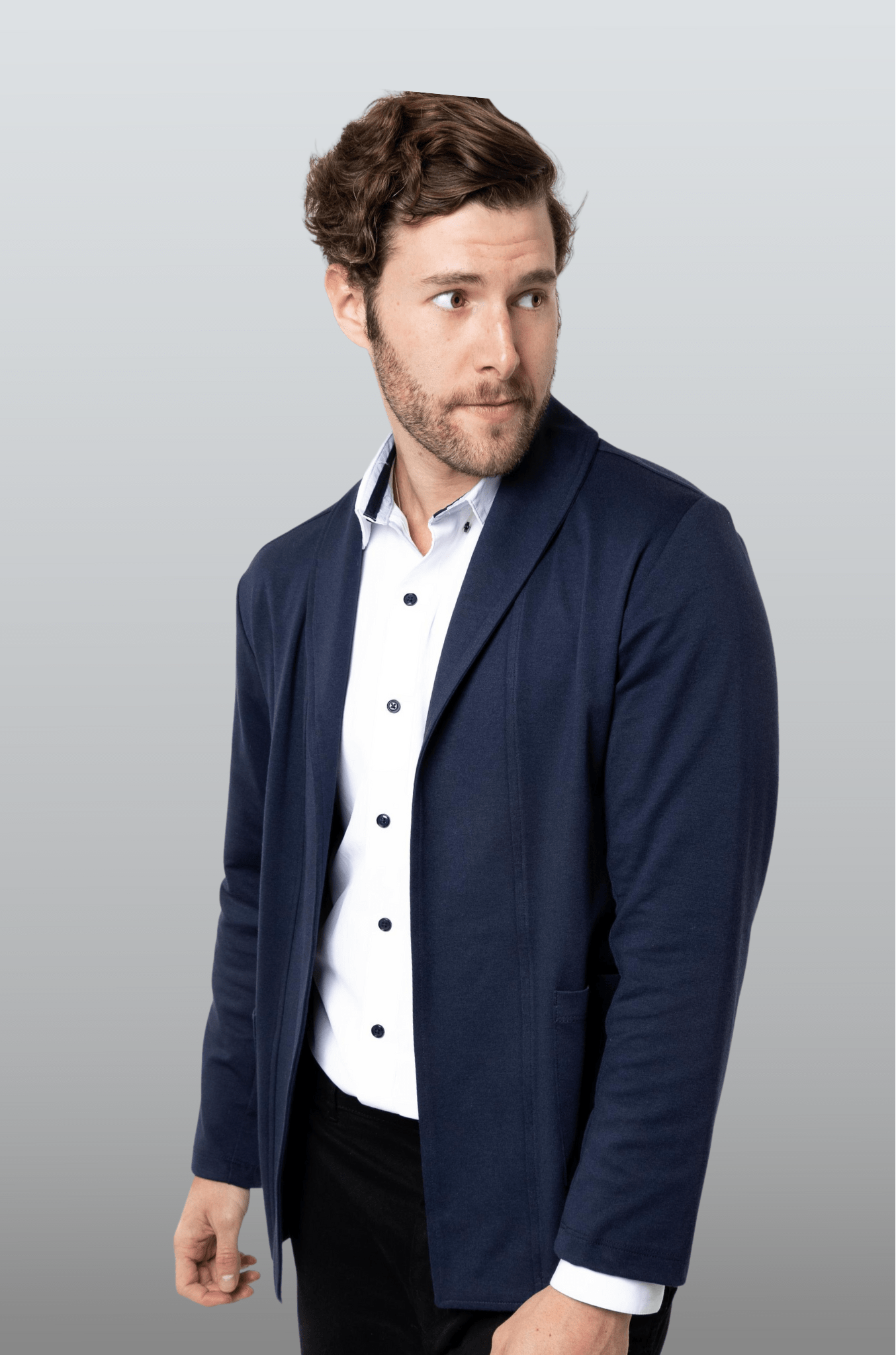 SACO TIPO BLAZER HOUSTON HOMBRE #Color_Azul Marino