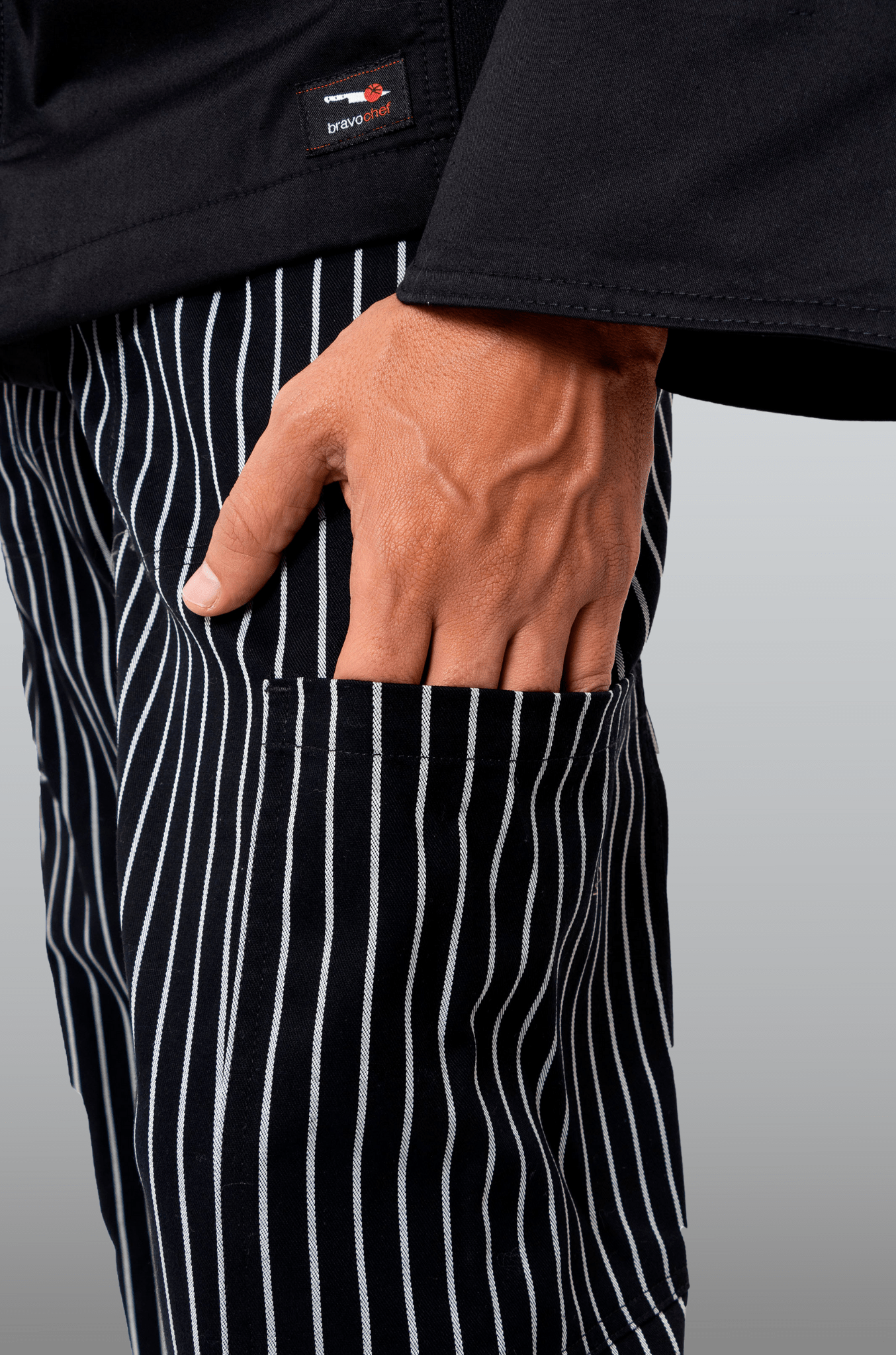 PANTALÓN CHEF RAYAS SEÚL HOMBRE #Color_Rayado