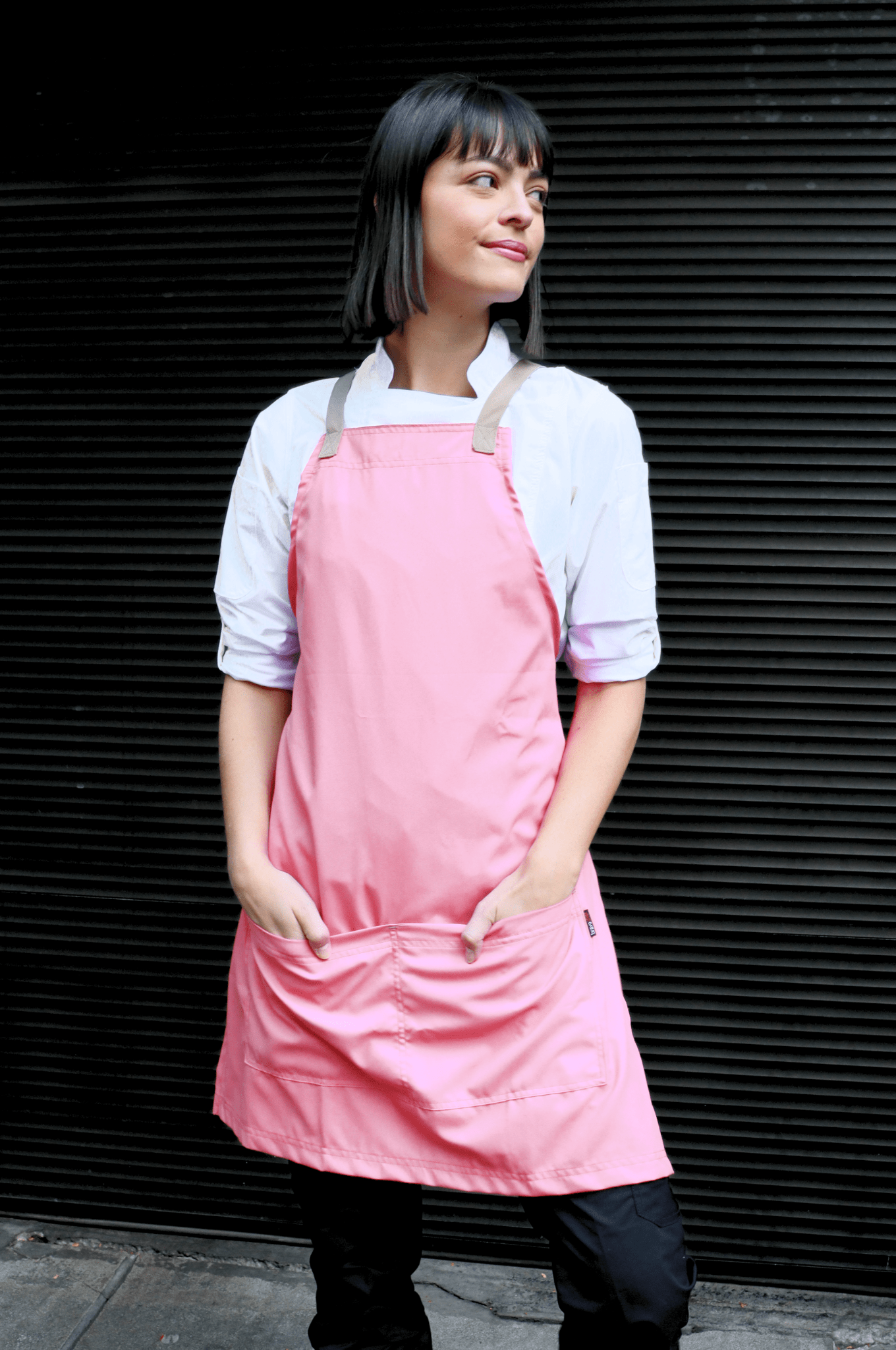 MANDIL DE PETO LIMA #Color_Rosa