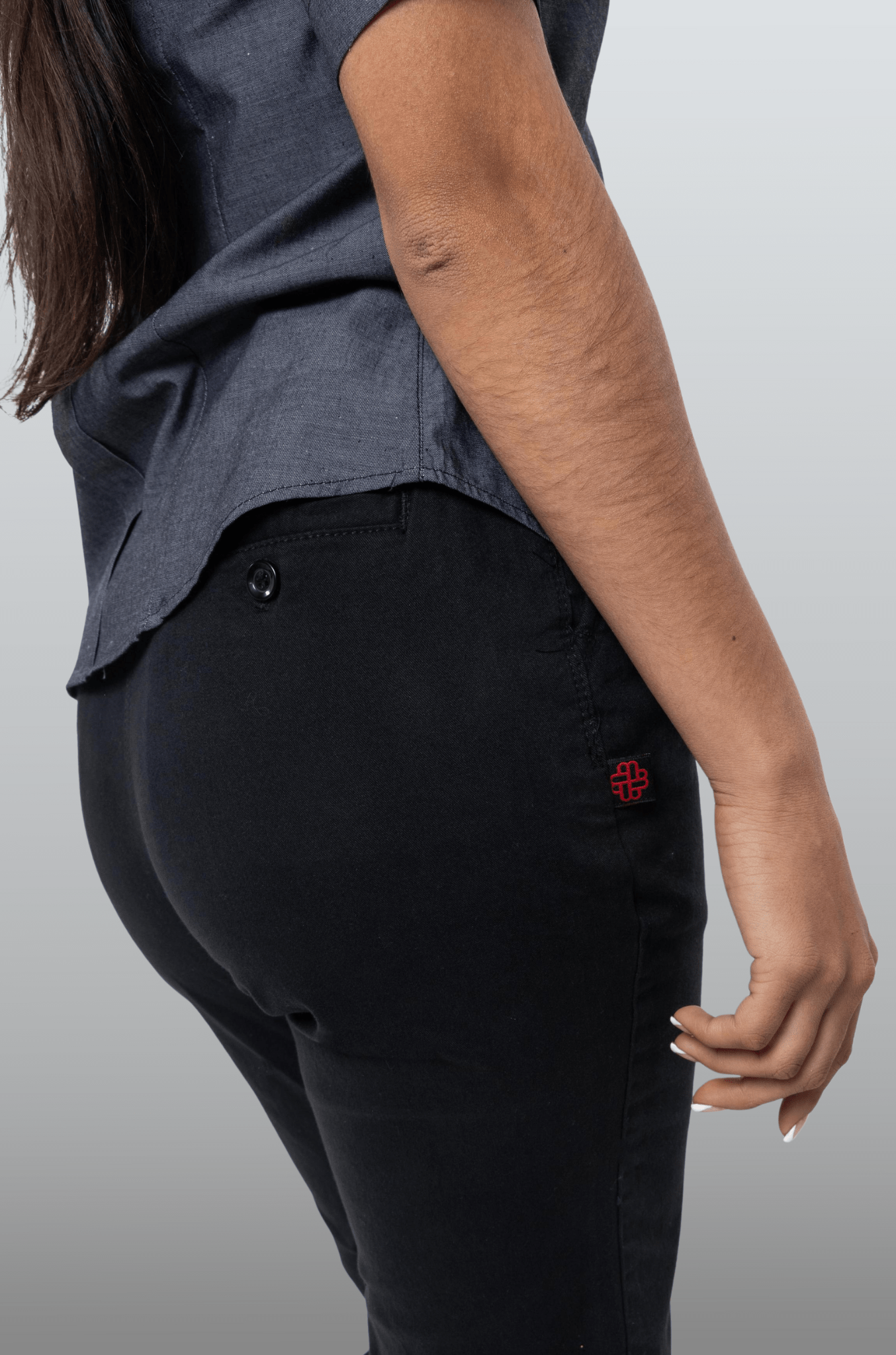 PANTALÓN CASUAL DETROIT MUJER #Color_Negro