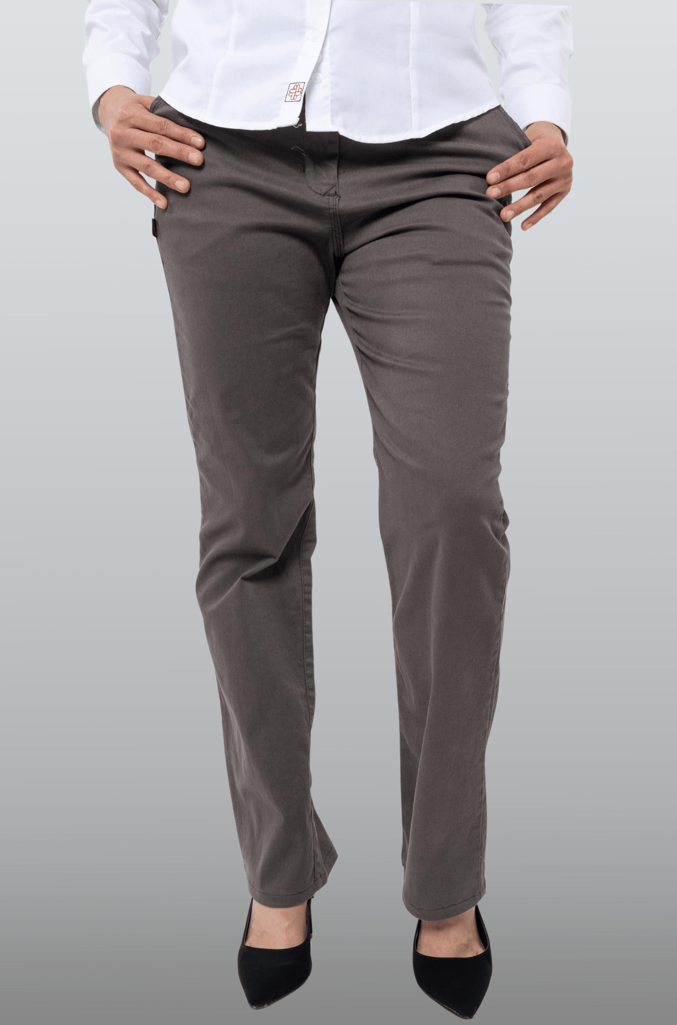 PANTALÓN CASUAL DETROIT MUJER #Color_Gris