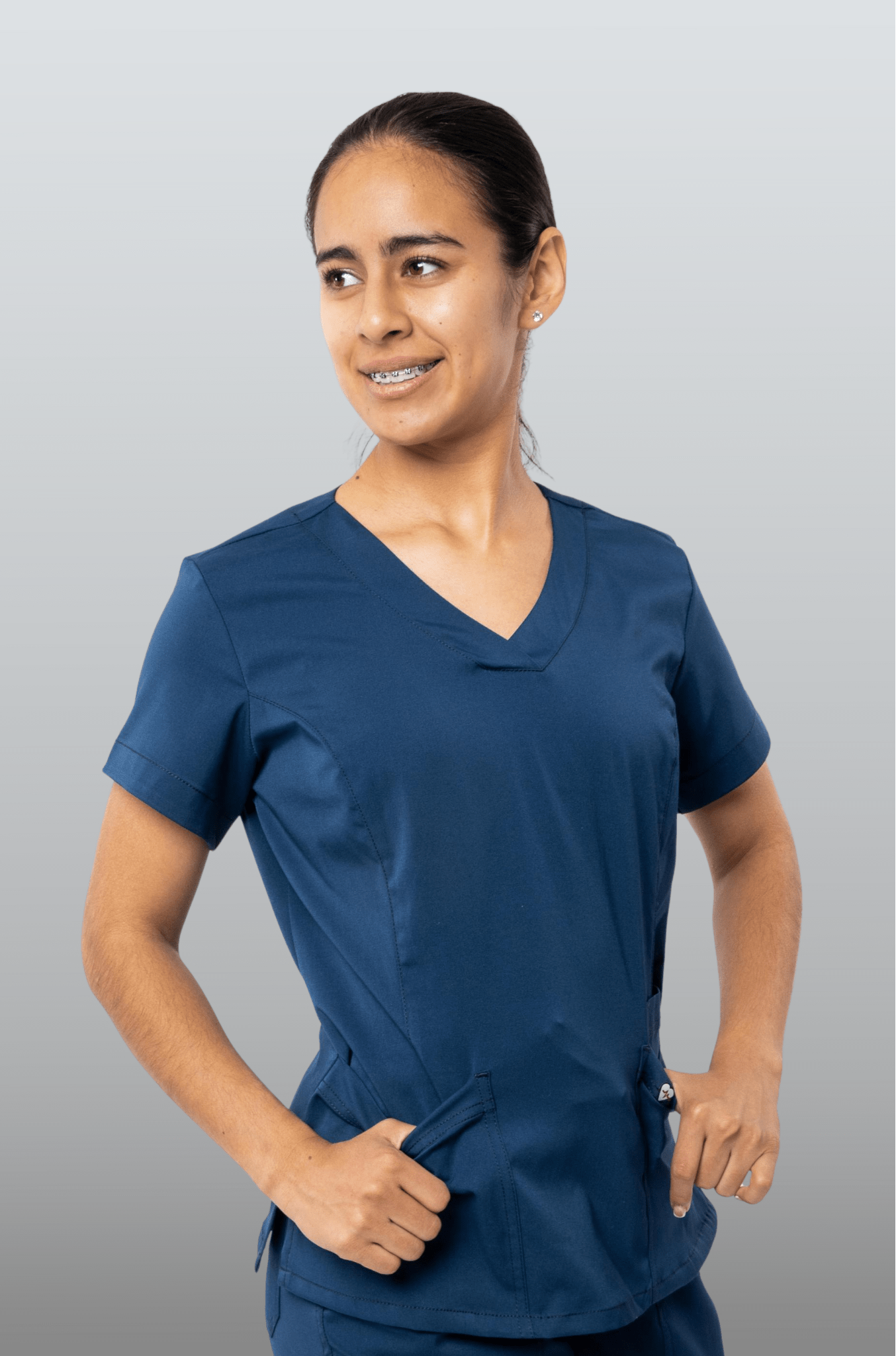 FILIPINA MÉDICA PARA SCRUB CAMBRIDGE MUJER #Color_Azul Marino