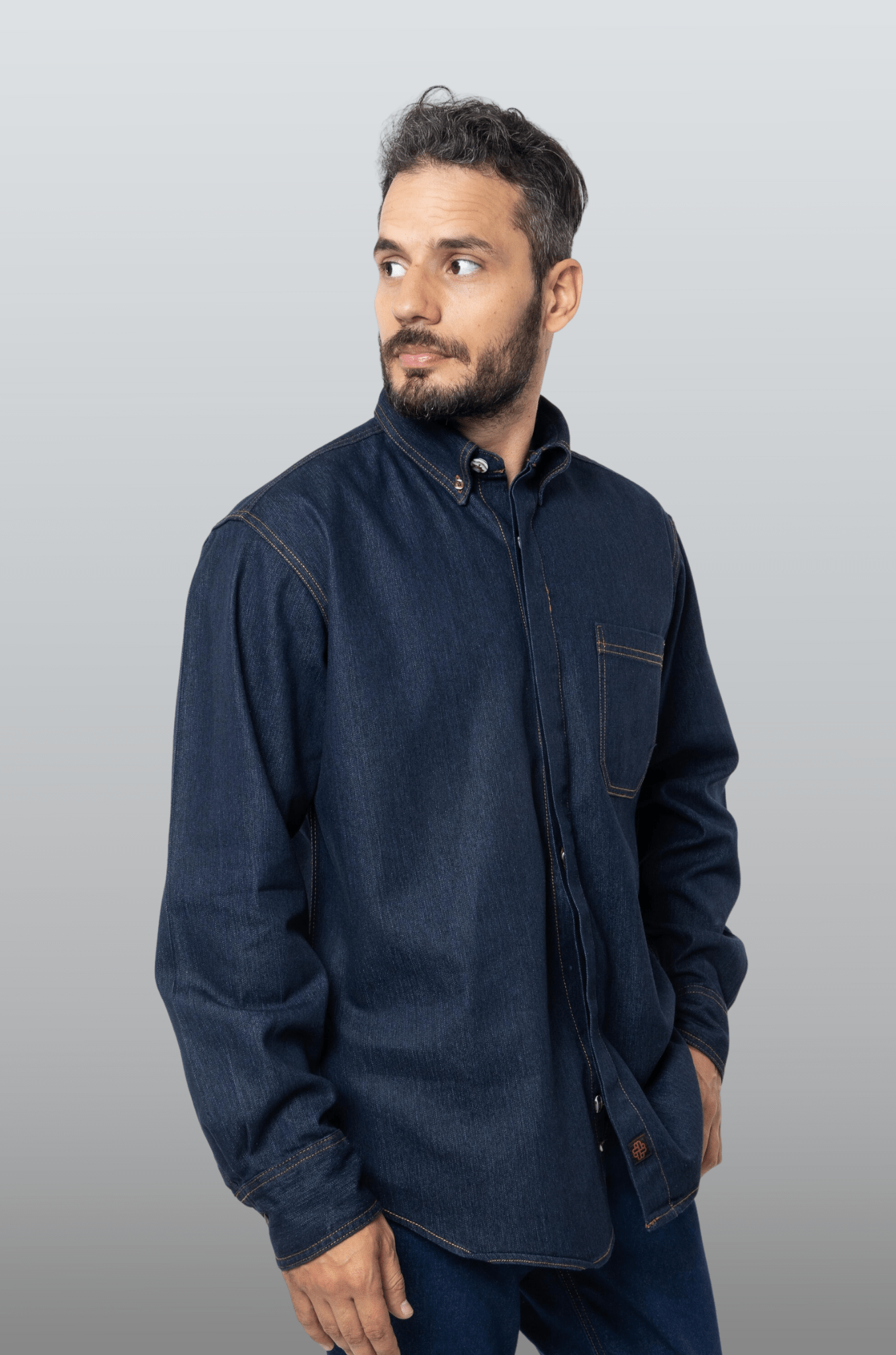 CAMISOLA DE MEZCLILLA CHICAGO HOMBRE