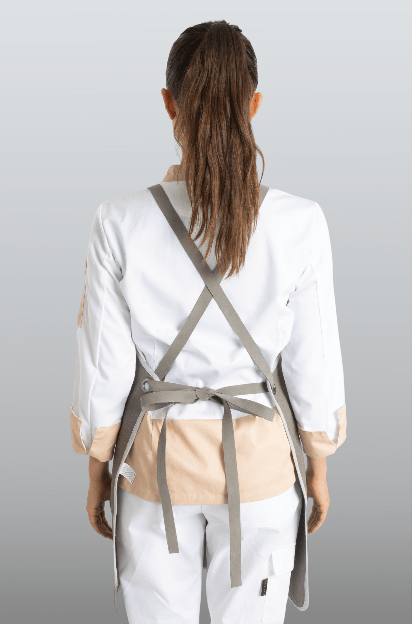 MANDIL SORRENTO PETO UNISEX #Color_Gris