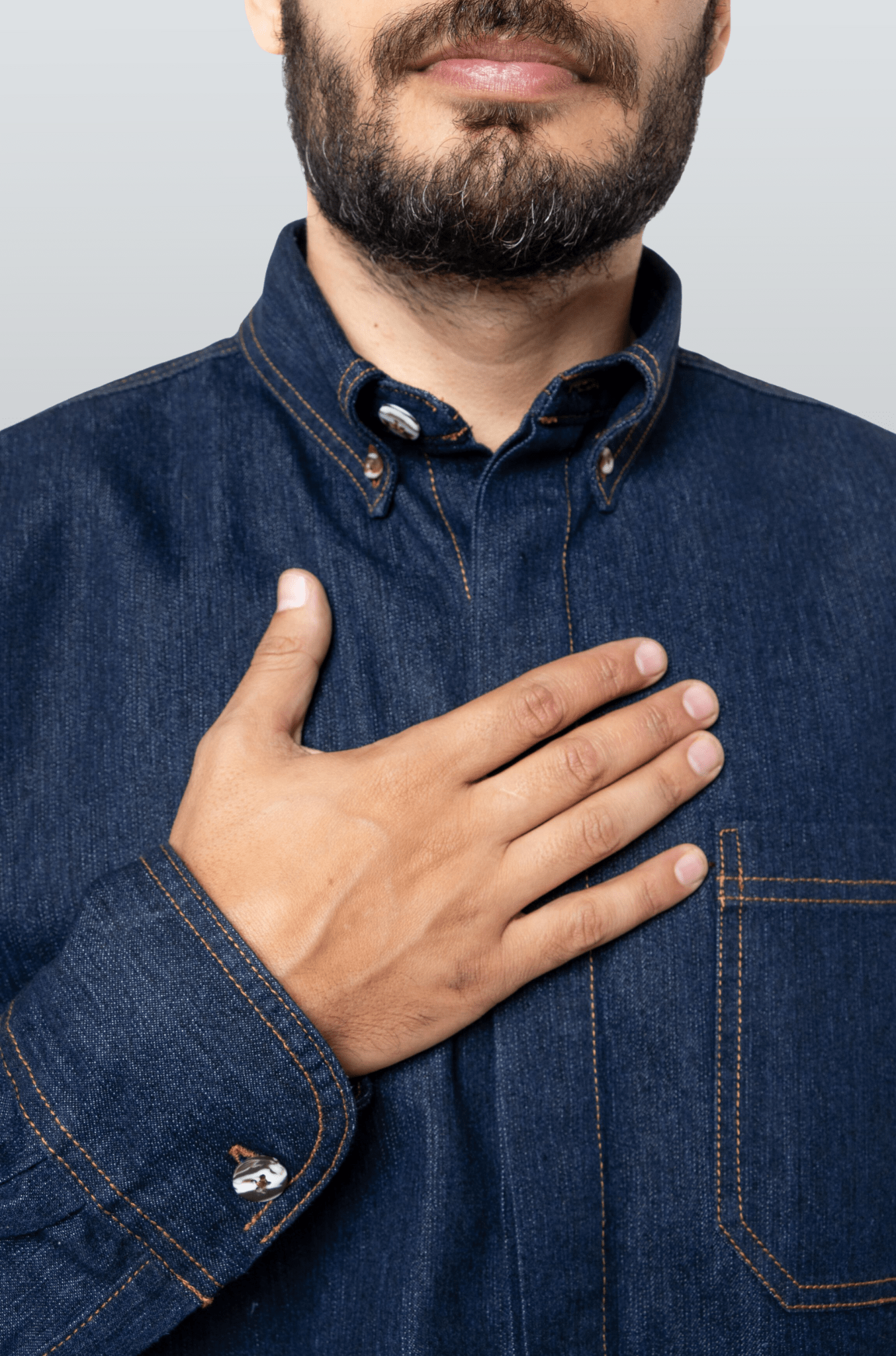 CAMISOLA DE MEZCLILLA CHICAGO HOMBRE