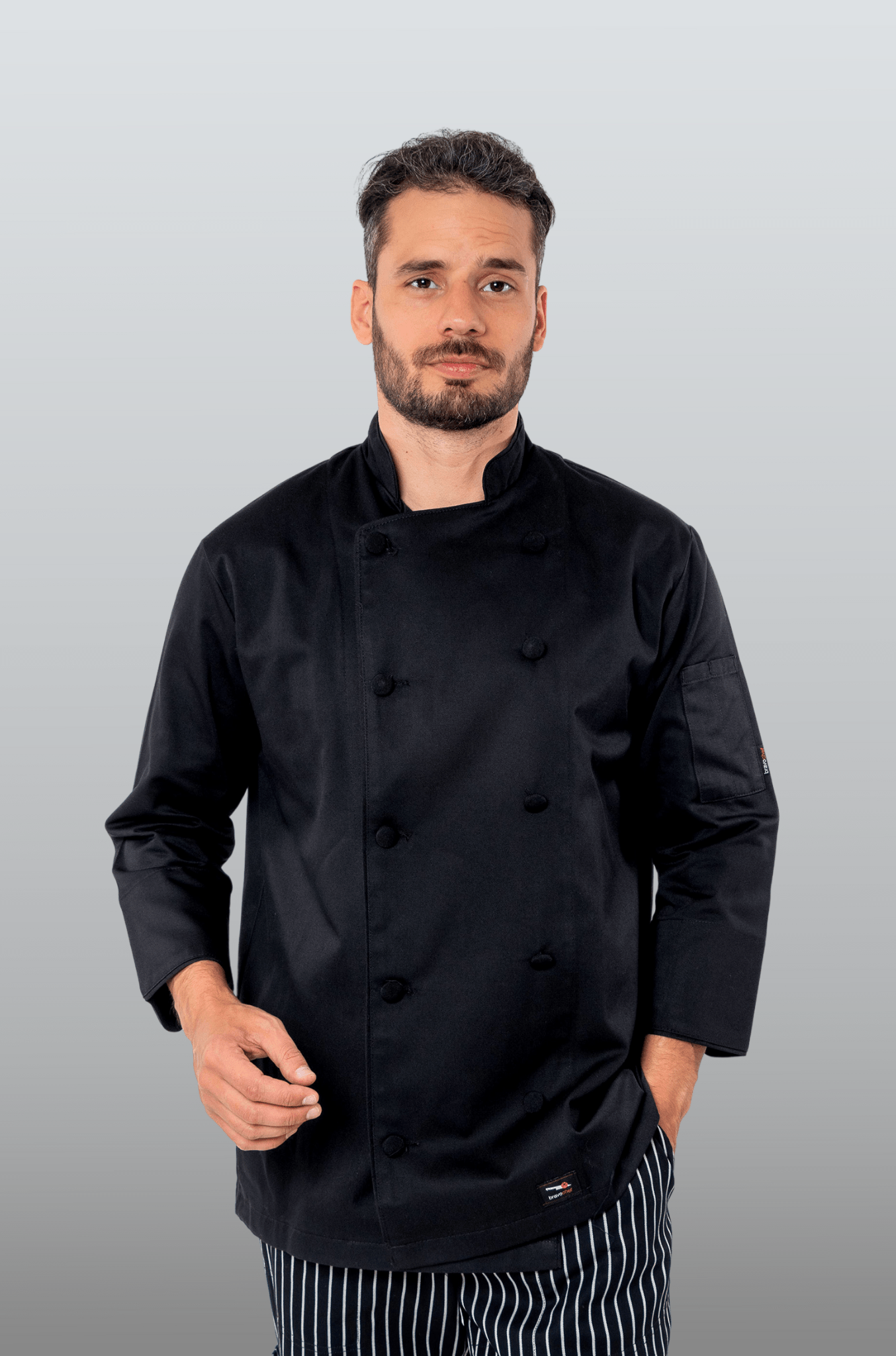 FILIPINA CHEF CORTE REGULAR VENECIA HOMBRE #Color_Negro