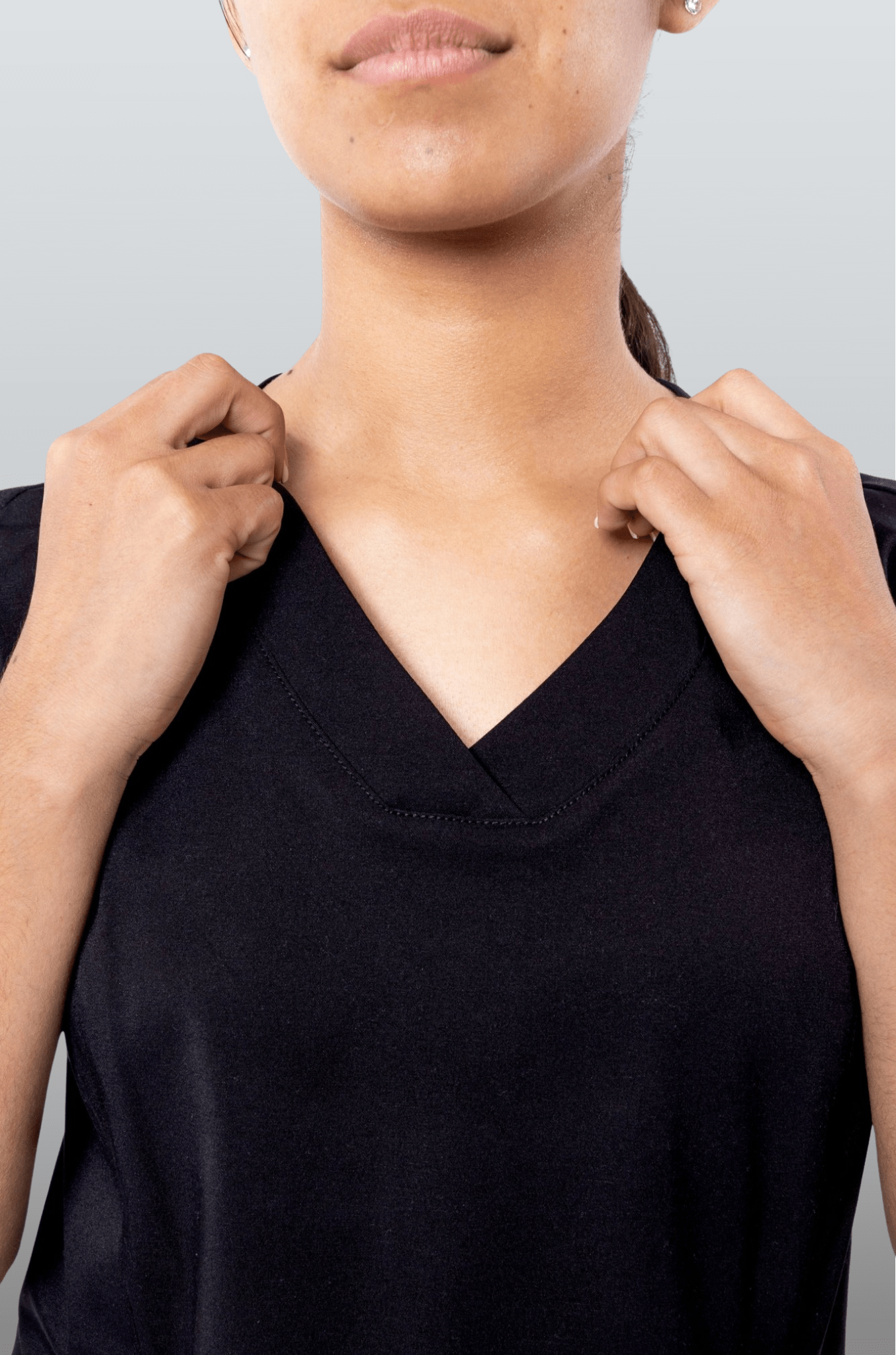 FILIPINA MÉDICA PARA SCRUB CAMBRIDGE MUJER #Color_Negro