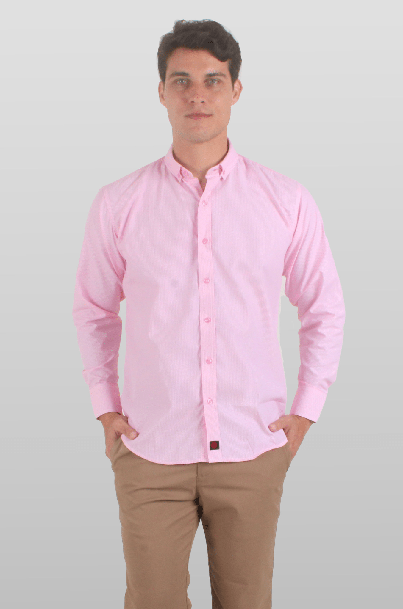 CAMISA EJECUTIVA MANGA LARGA TURÍN #Color_Rosa