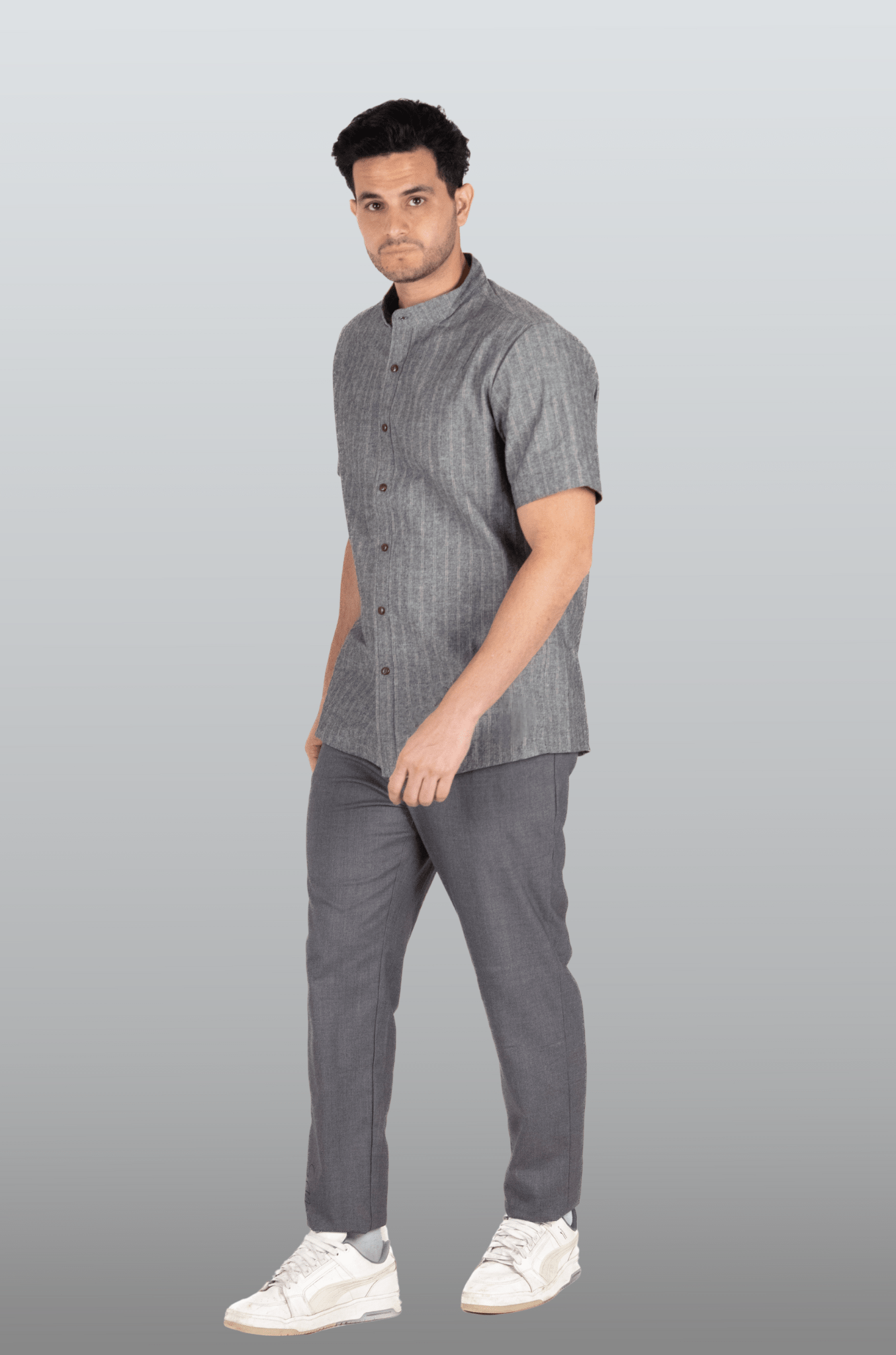 PANTALON RECTO VALENCIA CABALLERO #Color_Gris