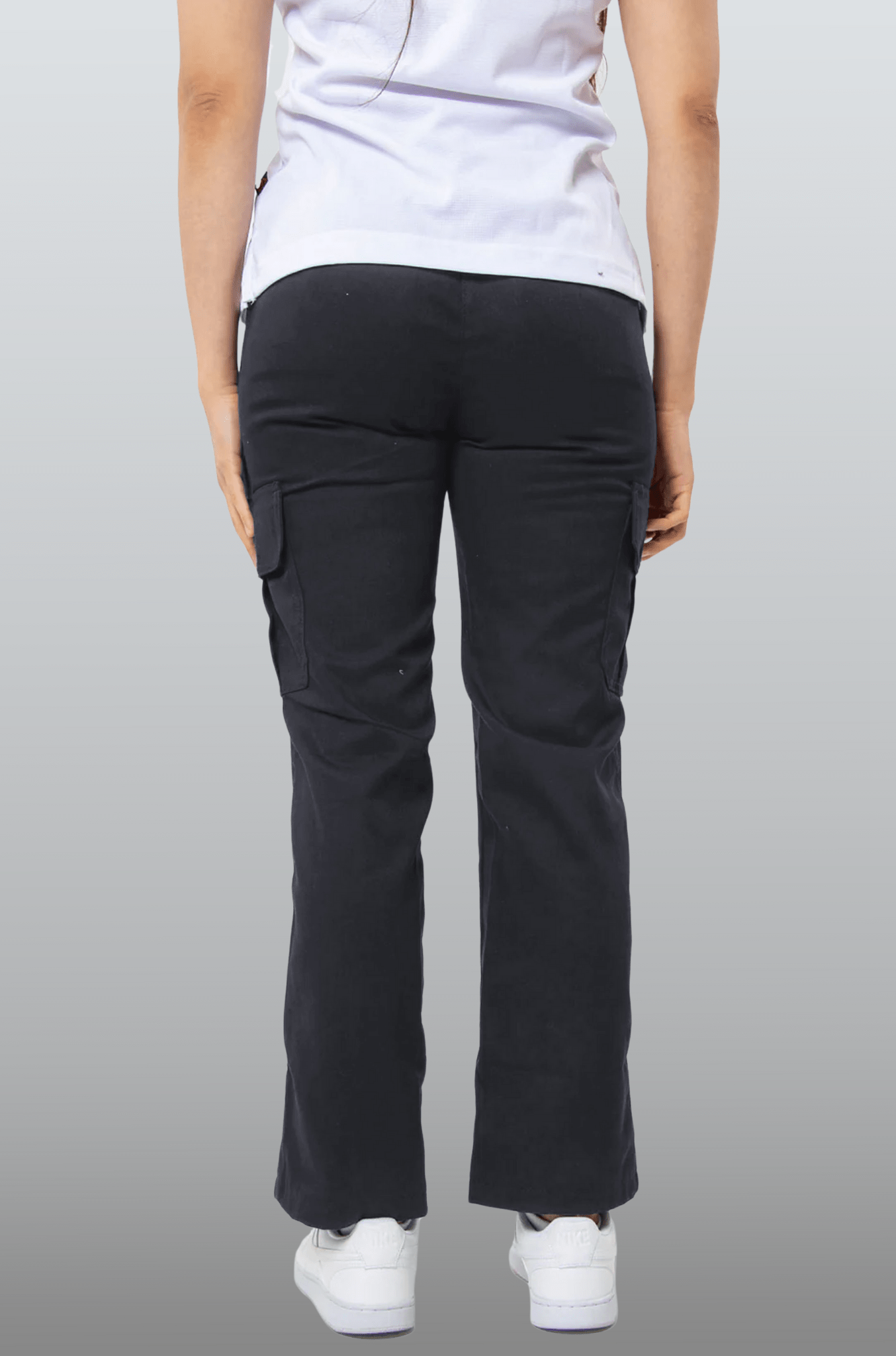 PANTALÓN DE TRABAJO TIPO CARGO TORONTO MUJER #Color_Gris