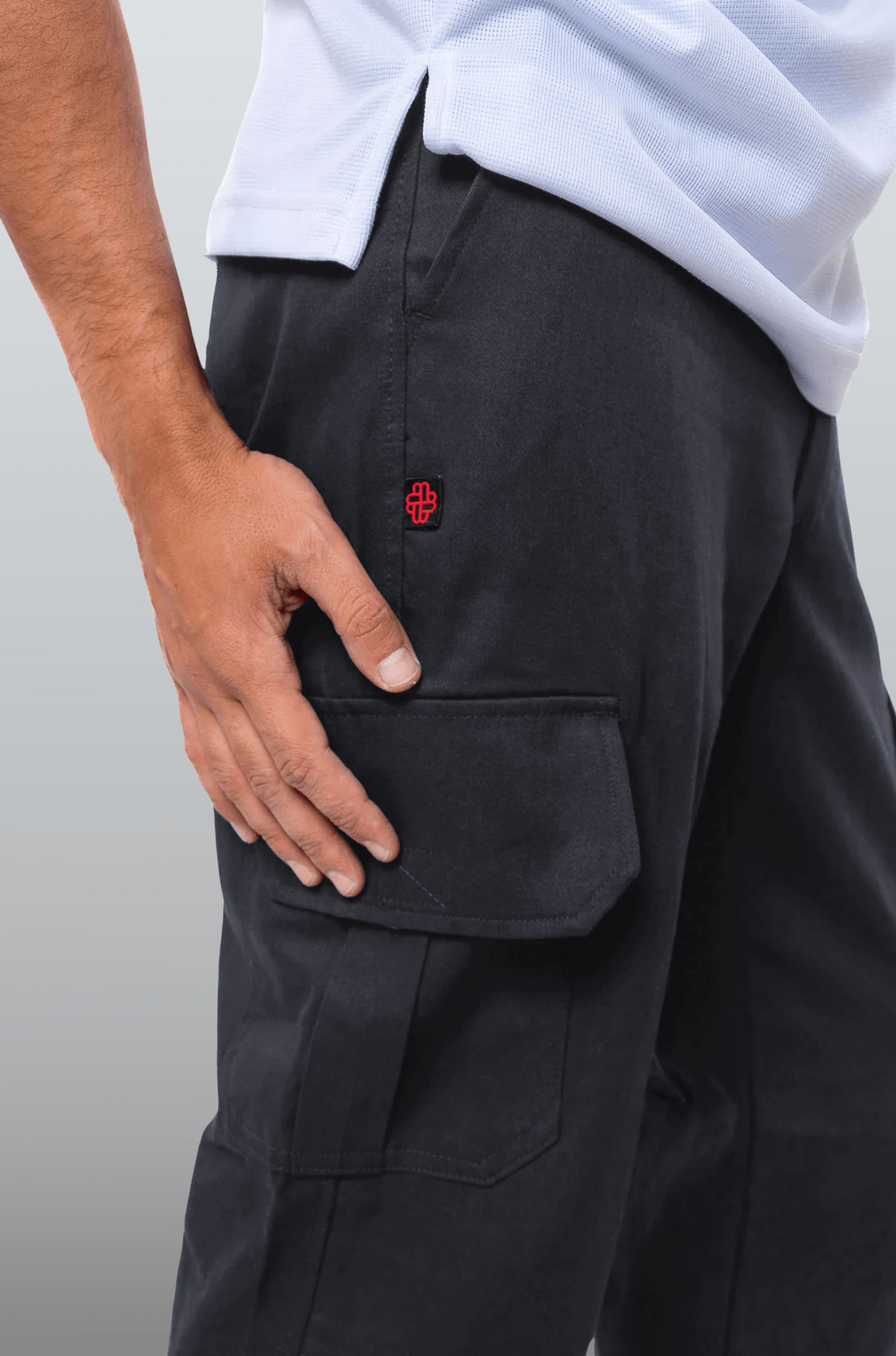 PANTALÓN DE TRABAJO TIPO CARGO TORONTO HOMBRE #Color_Gris