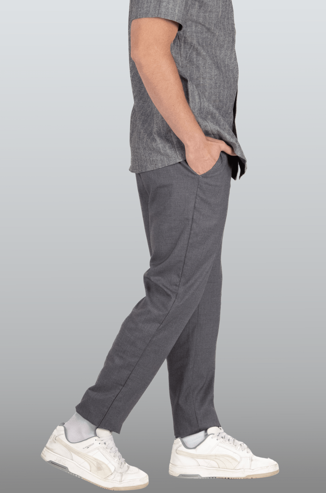 PANTALON RECTO VALENCIA CABALLERO #Color_Gris