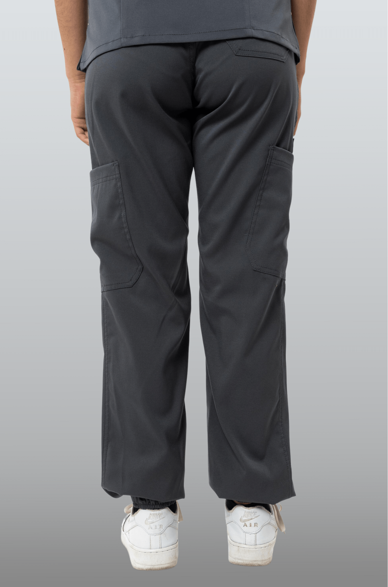 PANTALÓN MÉDICO JOGGER PARA SCRUB ATENAS MUJER #Color_Gris