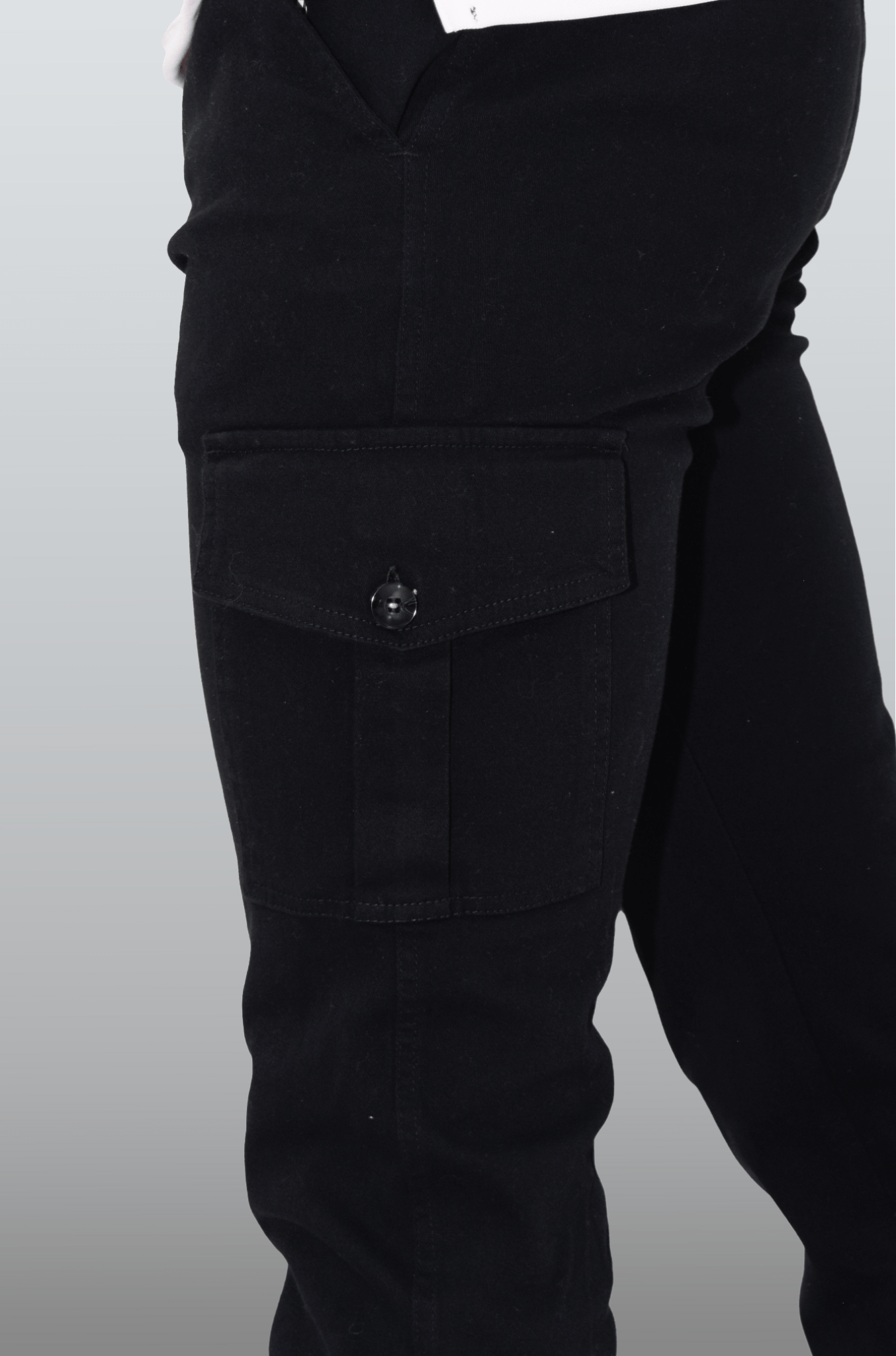 PANTALÓN CARGO JOGGER LORETO HOMBRE #Color_Negro