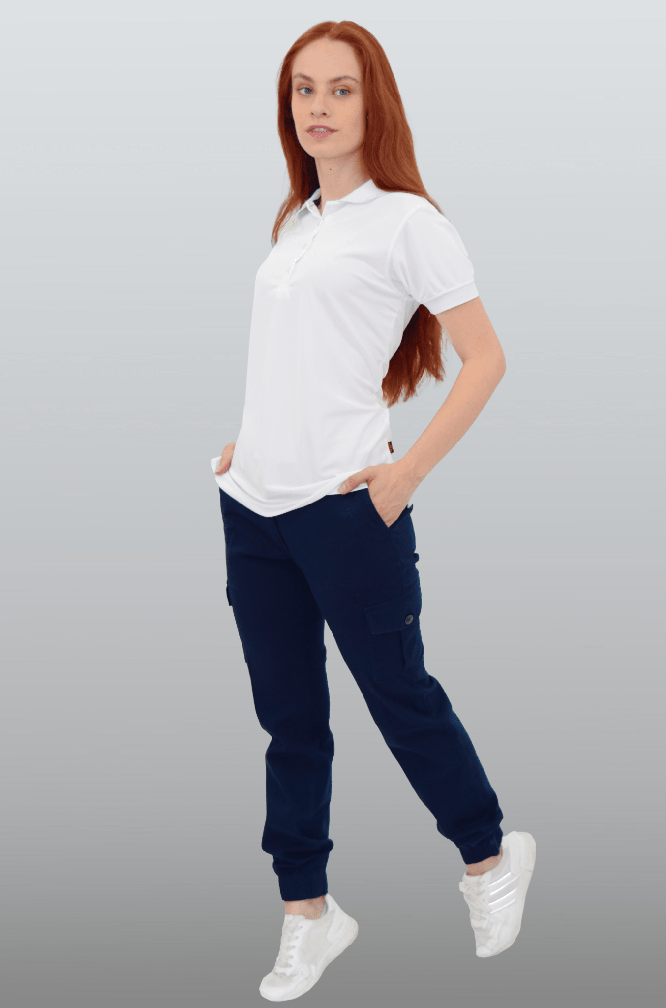PANTALÓN CARGO JOGGER LORETO MUJER #Color_Azul Marino