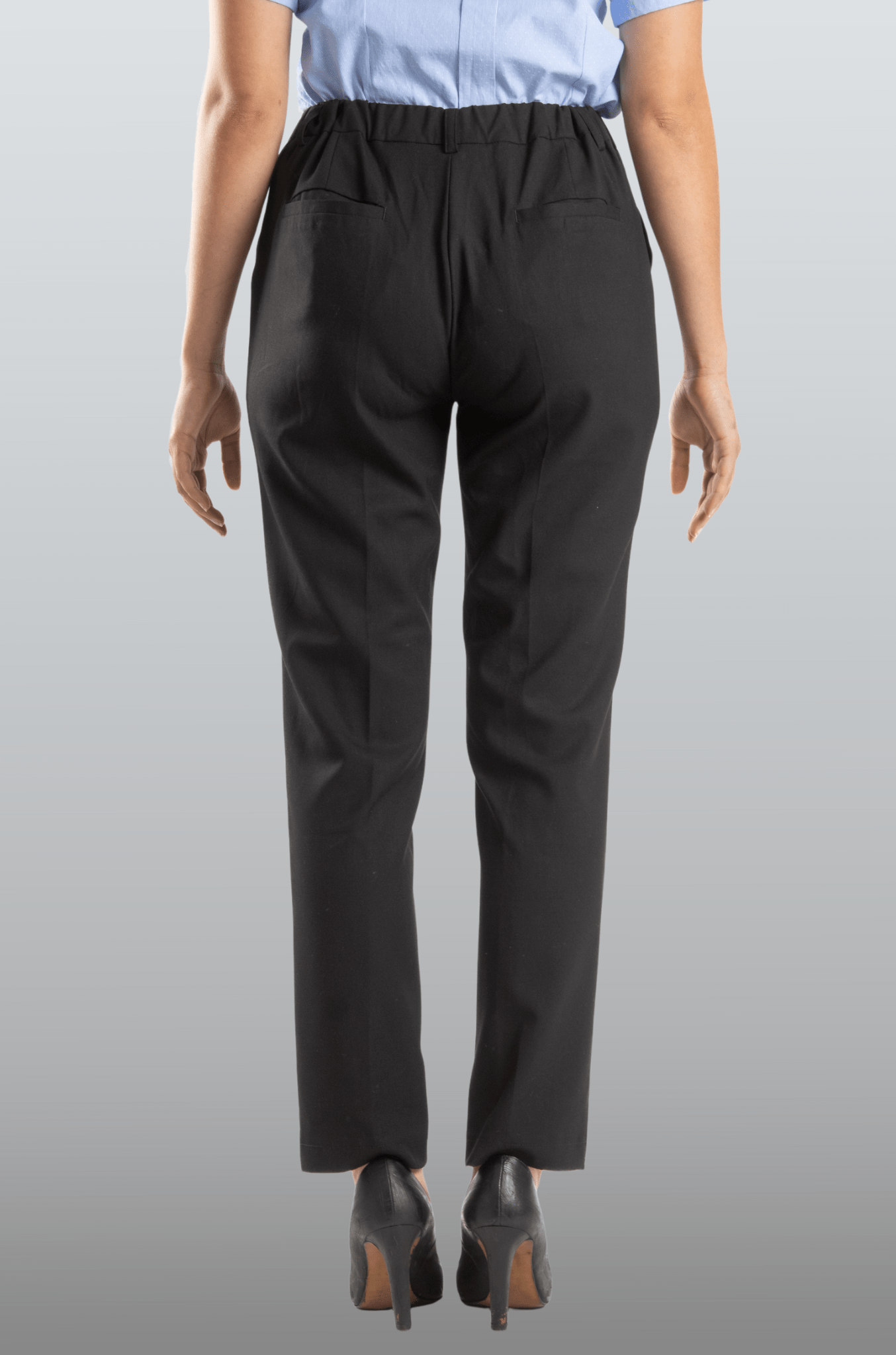 PANTALON RECTO VALENCIA DAMA #Color_Negro