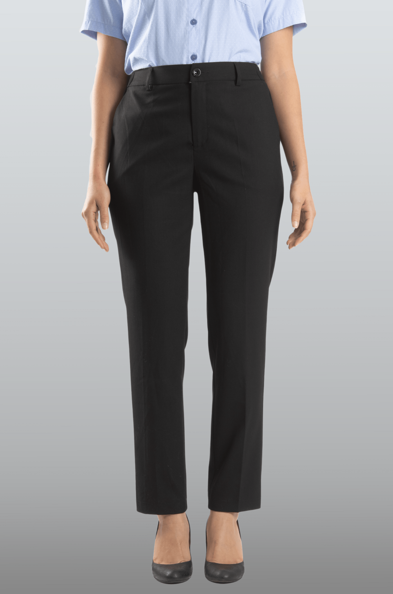 PANTALON RECTO VALENCIA DAMA #Color_Negro