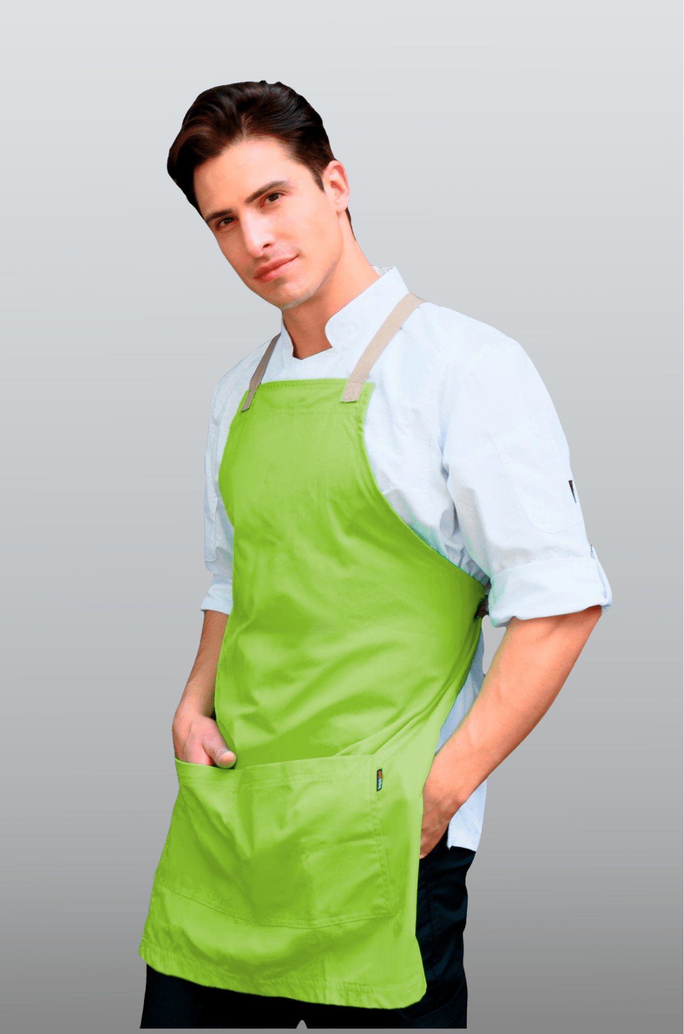 MANDIL DE PETO LIMA #Color_Verde