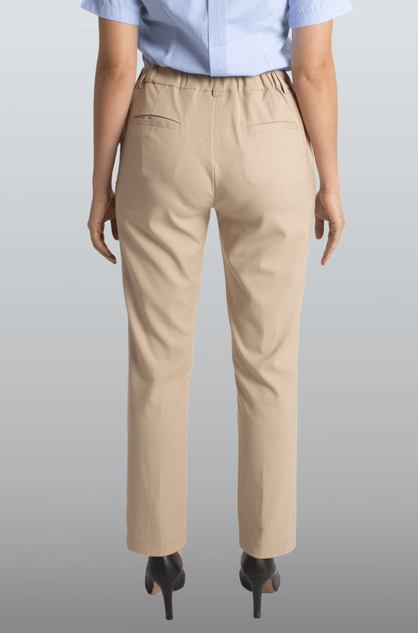 PANTALON RECTO VALENCIA DAMA #Color_Beige