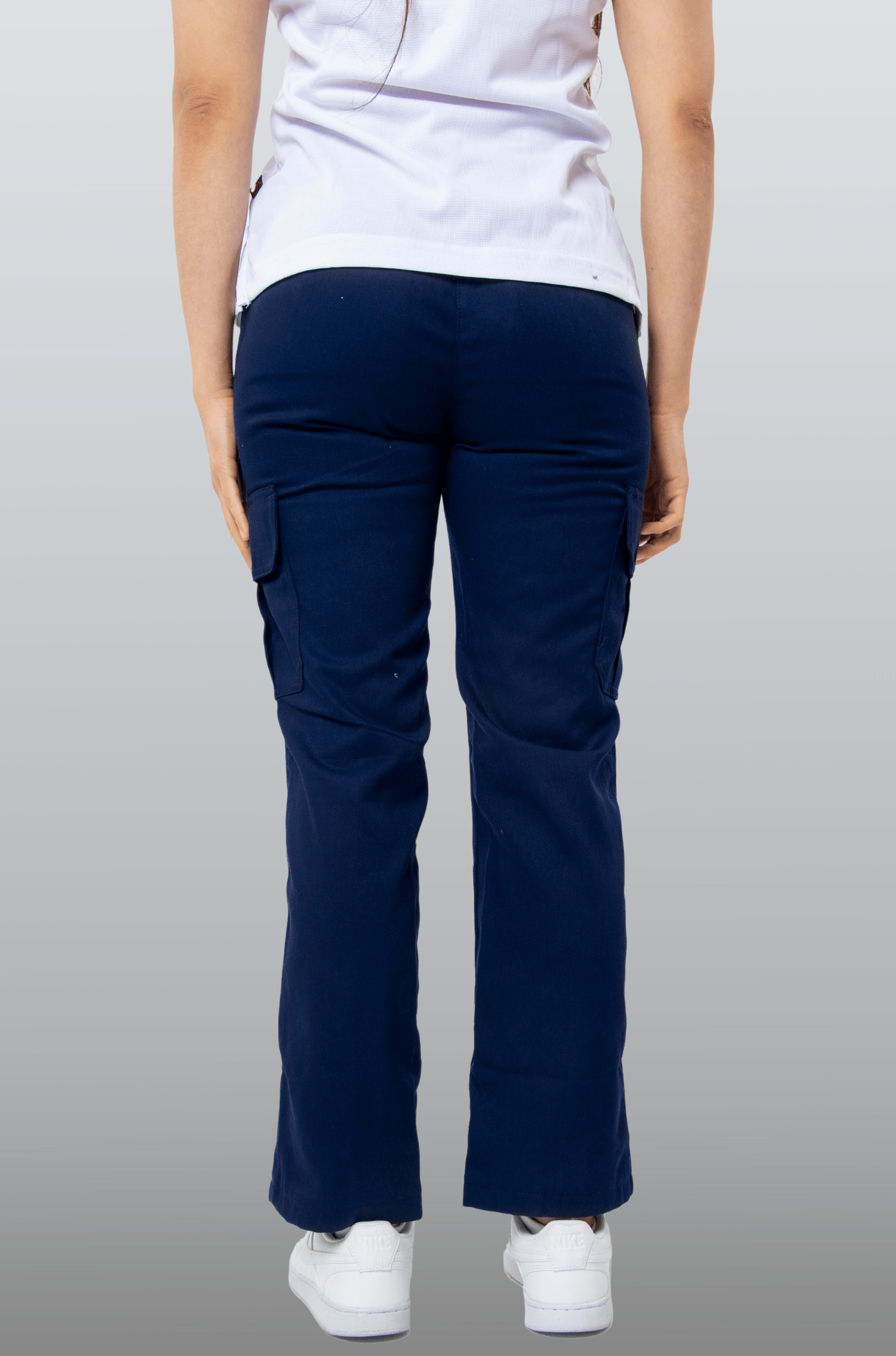 PANTALÓN DE TRABAJO TIPO CARGO TORONTO MUJER #Color_Azul Marino