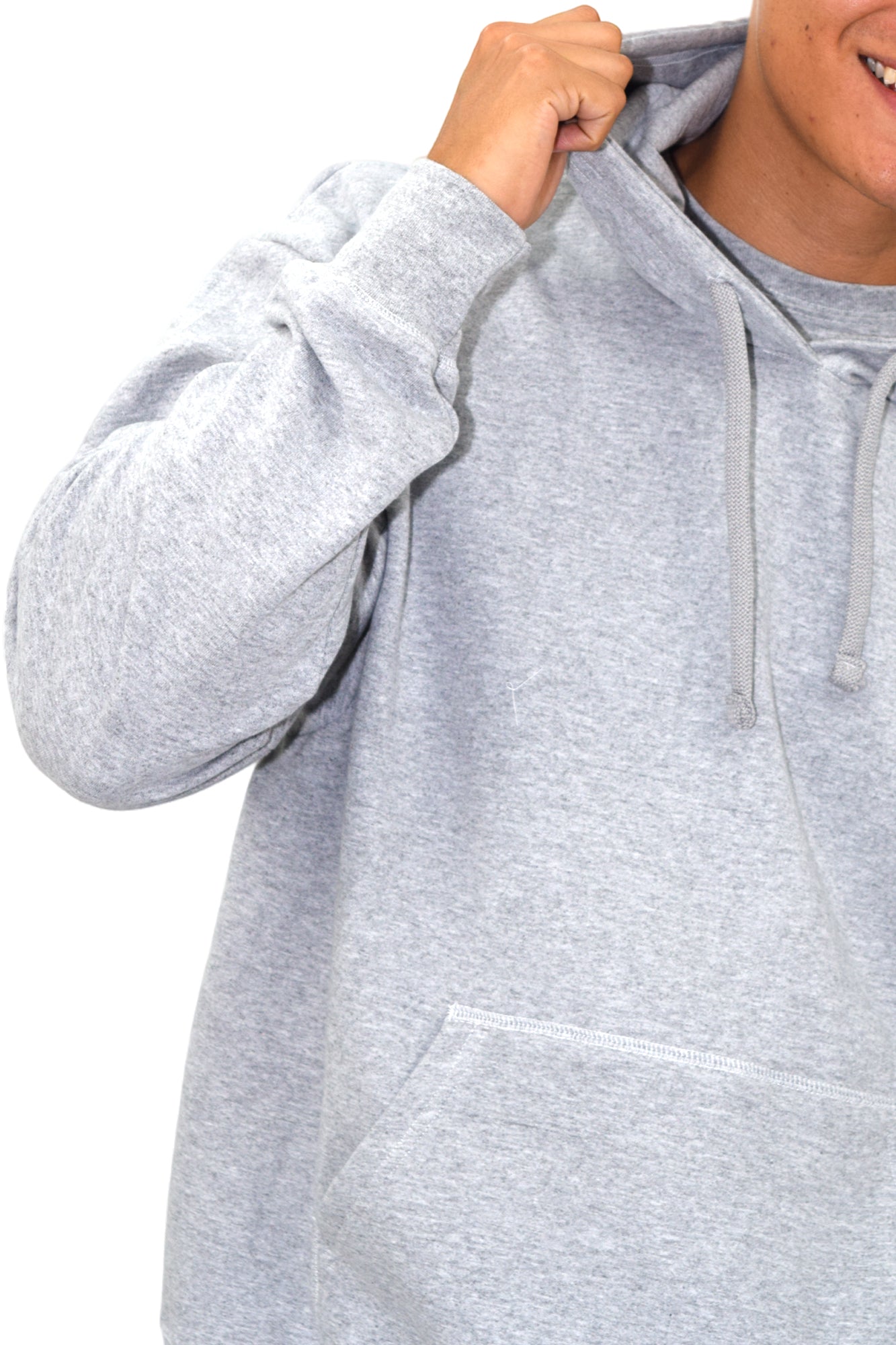 SUDADERA CON CAPUCHA AMBERES UNISEX #Color_Gris
