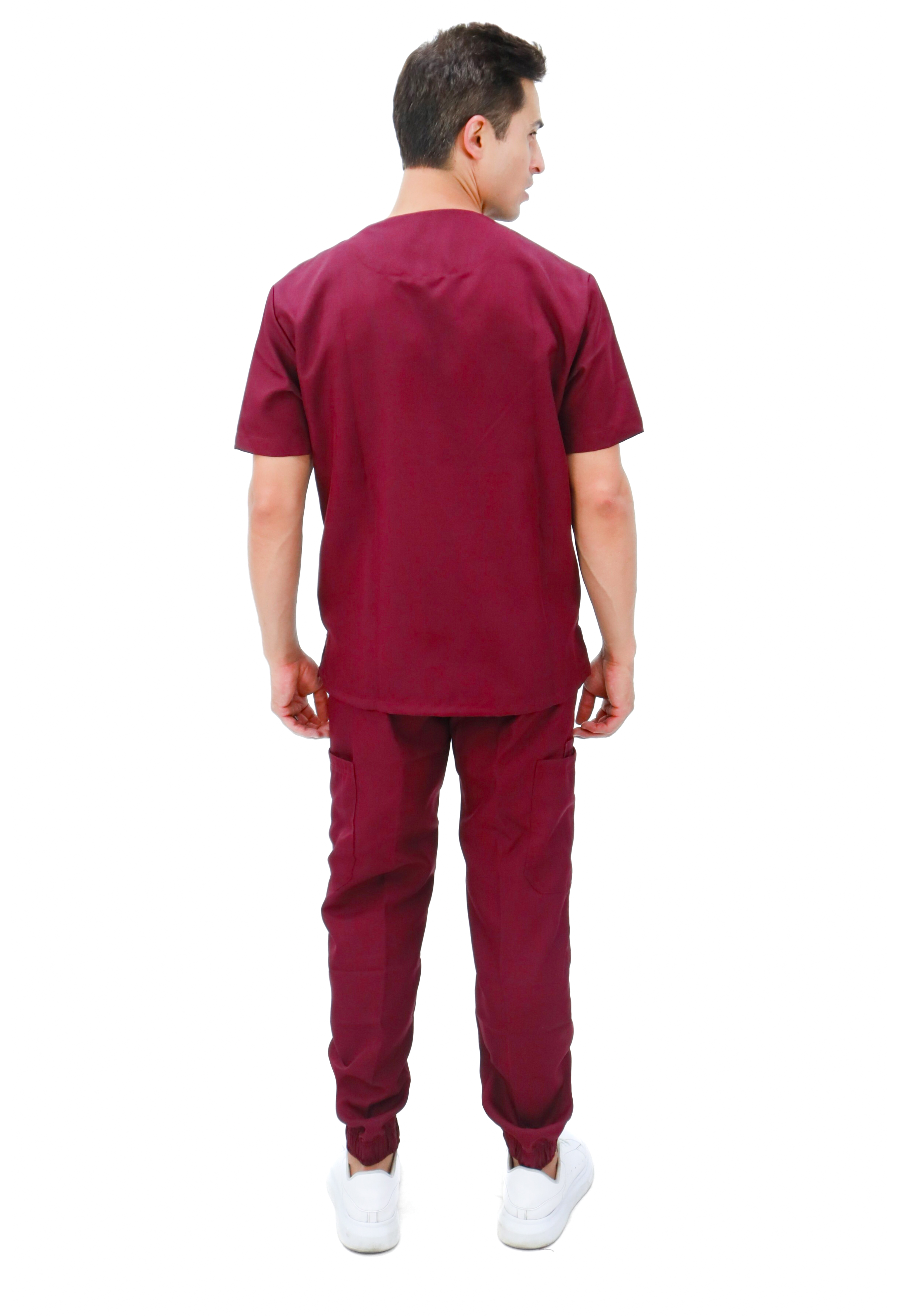 PANTALÓN CAMARISTA O LIMPIEZA BOGOTA HOMBRE #Color_Rojo