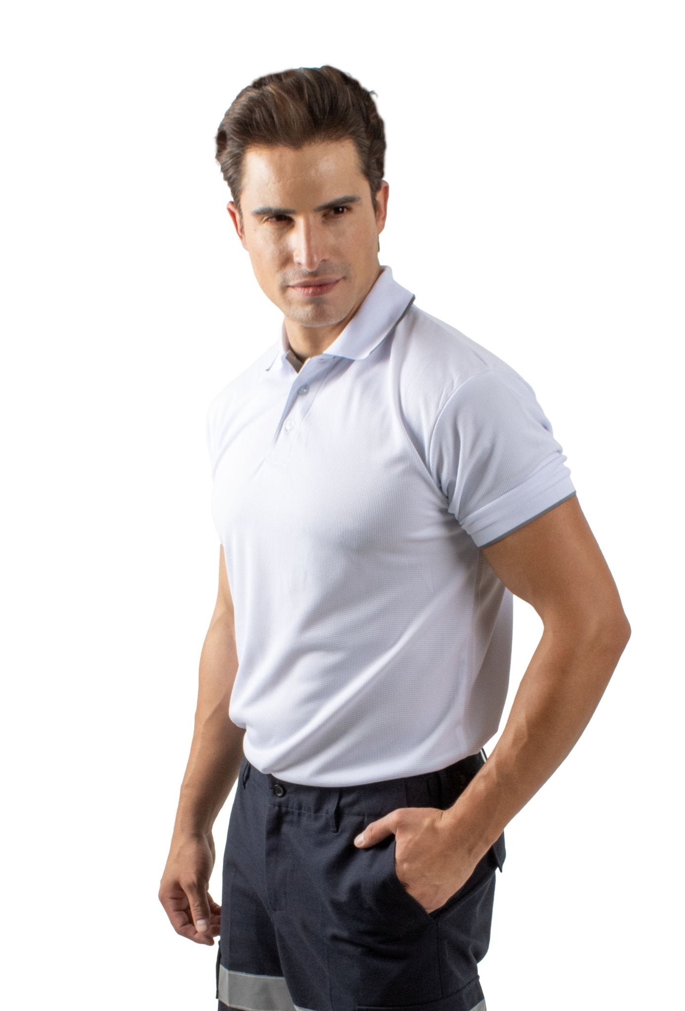 PLAYERA POLO BUENOS AIRES HOMBRE #Color_Blanco