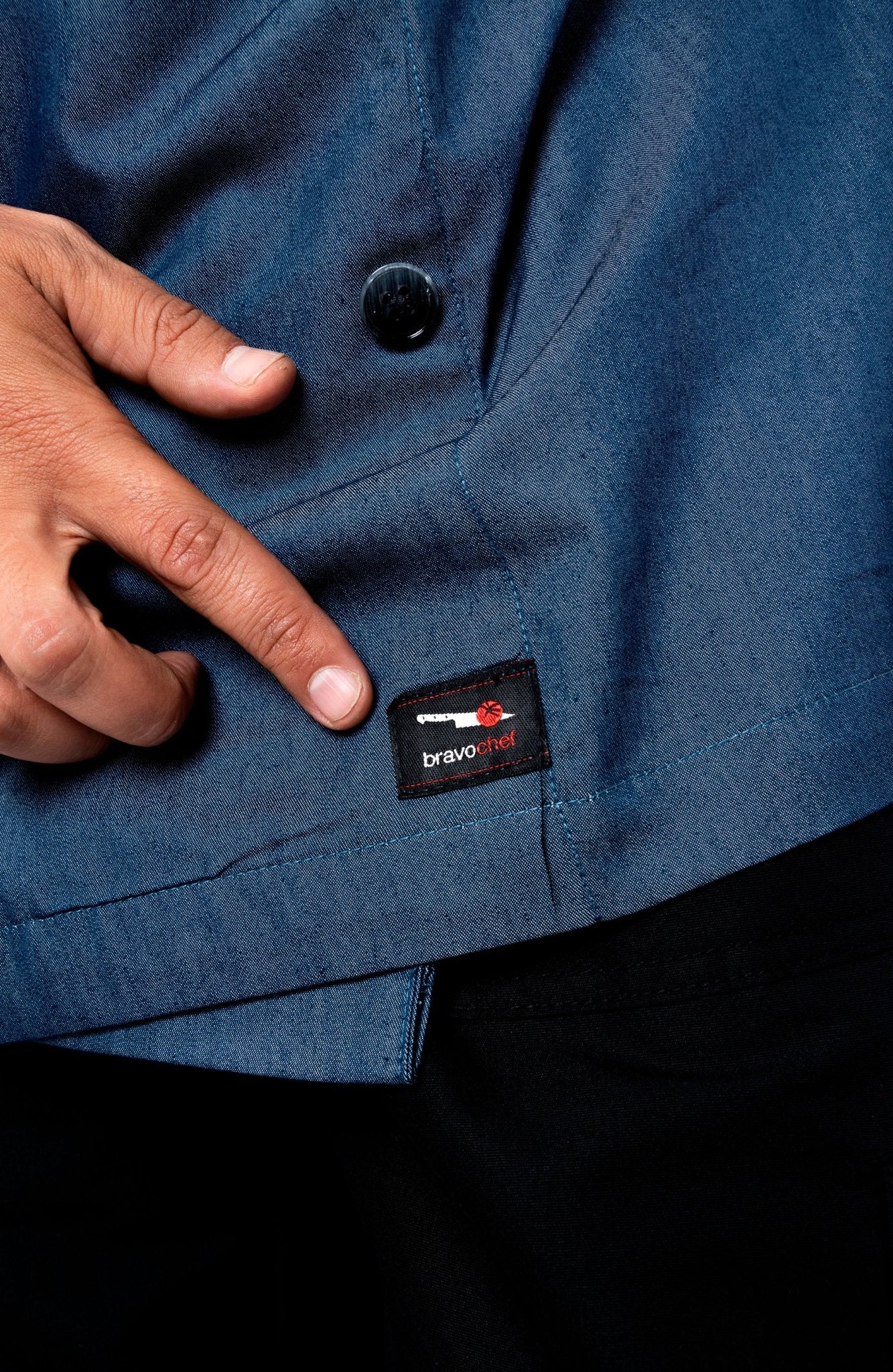 FILIPINA DE CHEF MANGA CORTA HONOLULU HOMBRE #Color_Azul Marino