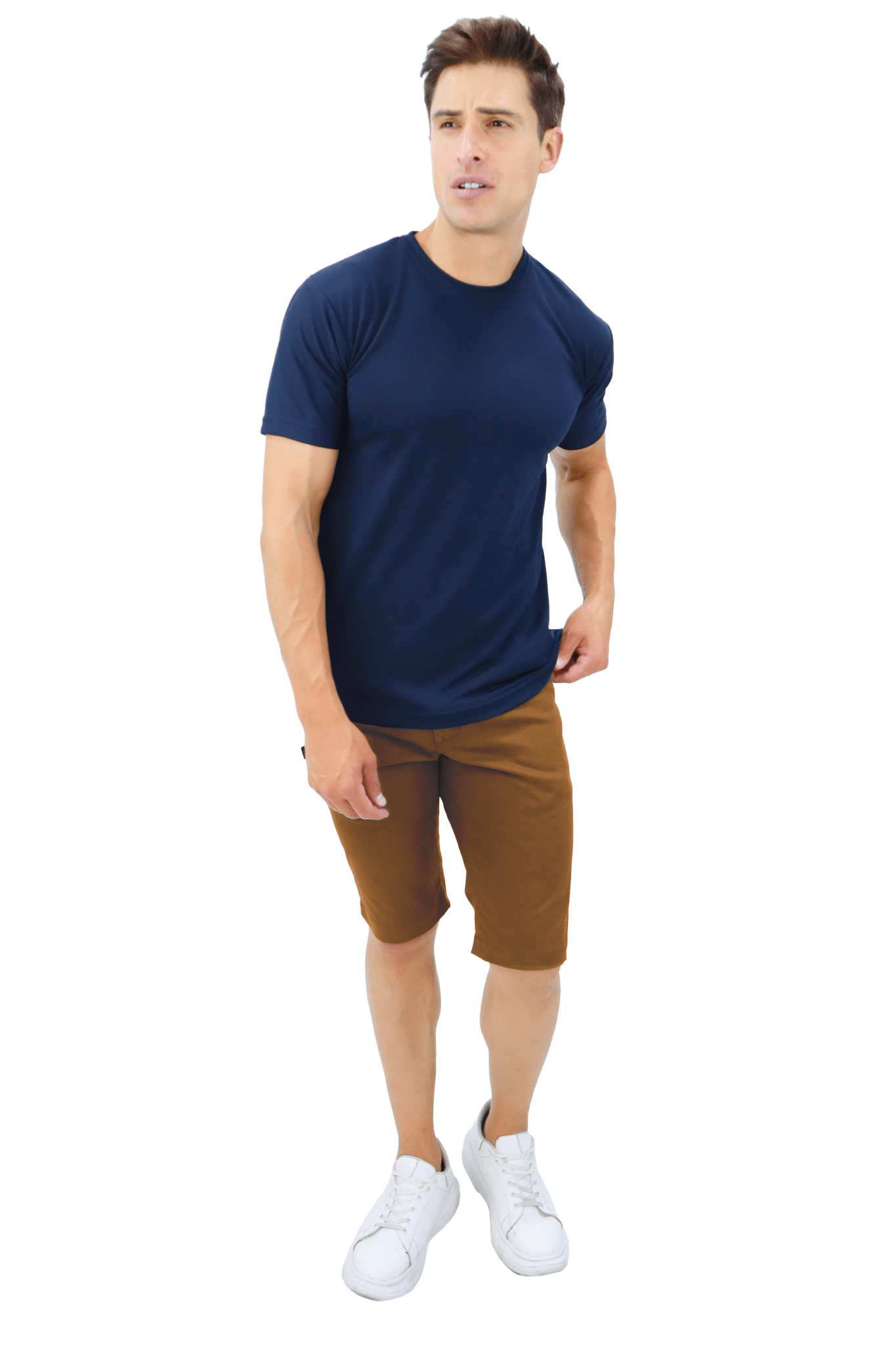 BERMUDA CASUAL DE GABARDINA ATLANTA HOMBRE #Color_Cafe