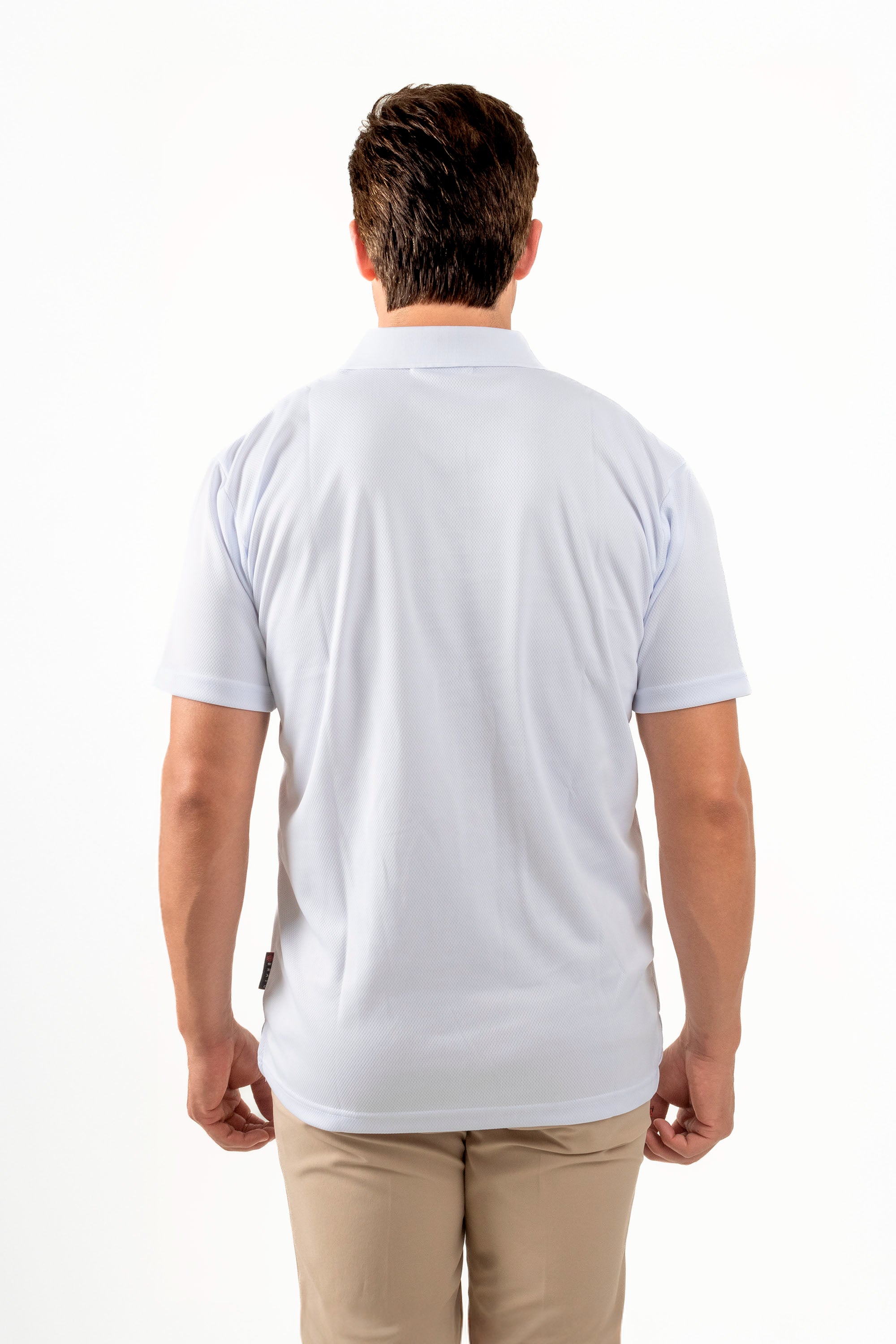 PLAYERA POLO CARACAS CABALLERO #Color_Blanco