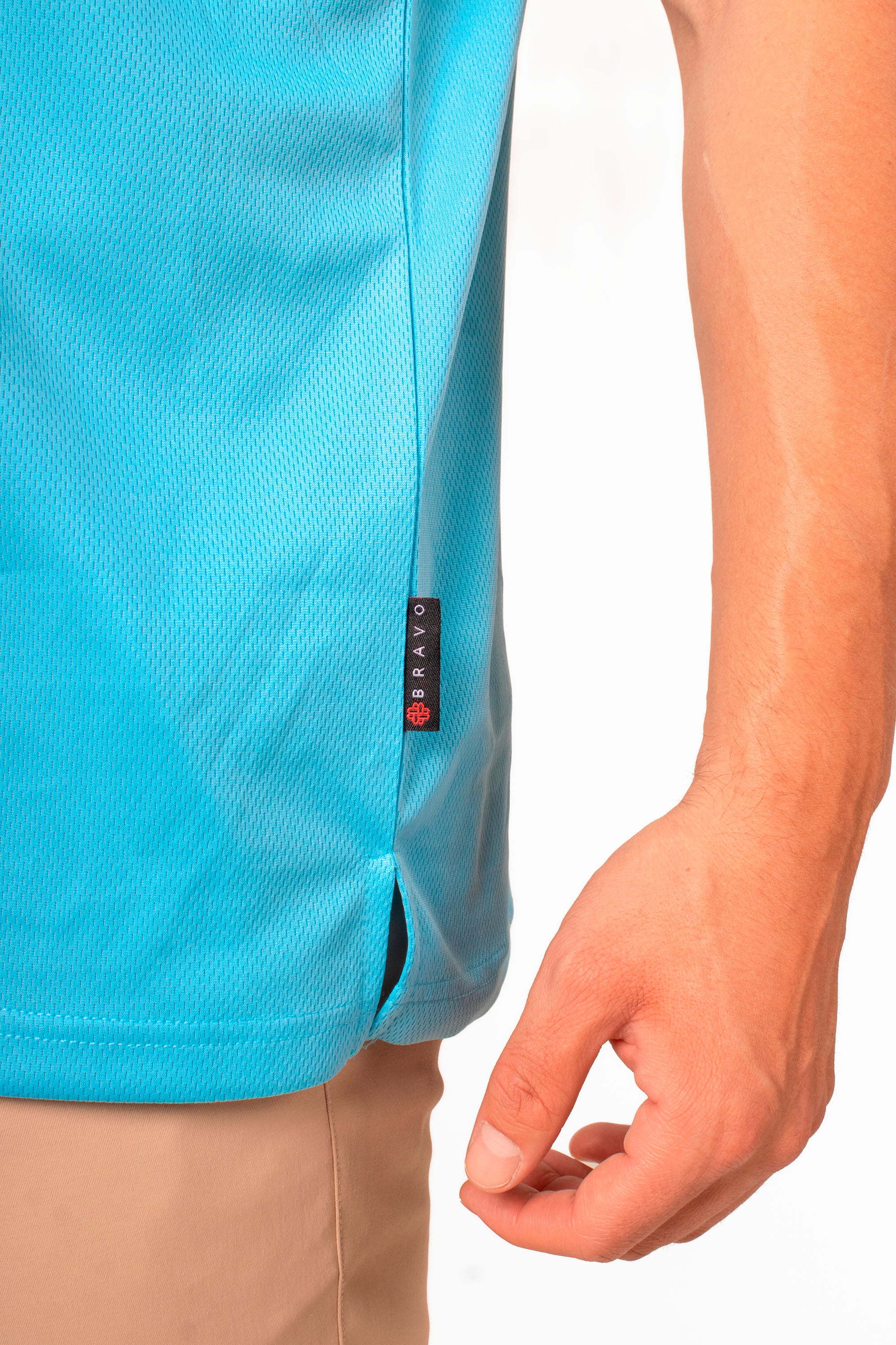 PLAYERA TIPO POLO ULTRA DRYFIT MANCHESTER HOMBRE #Color_Azul Celeste