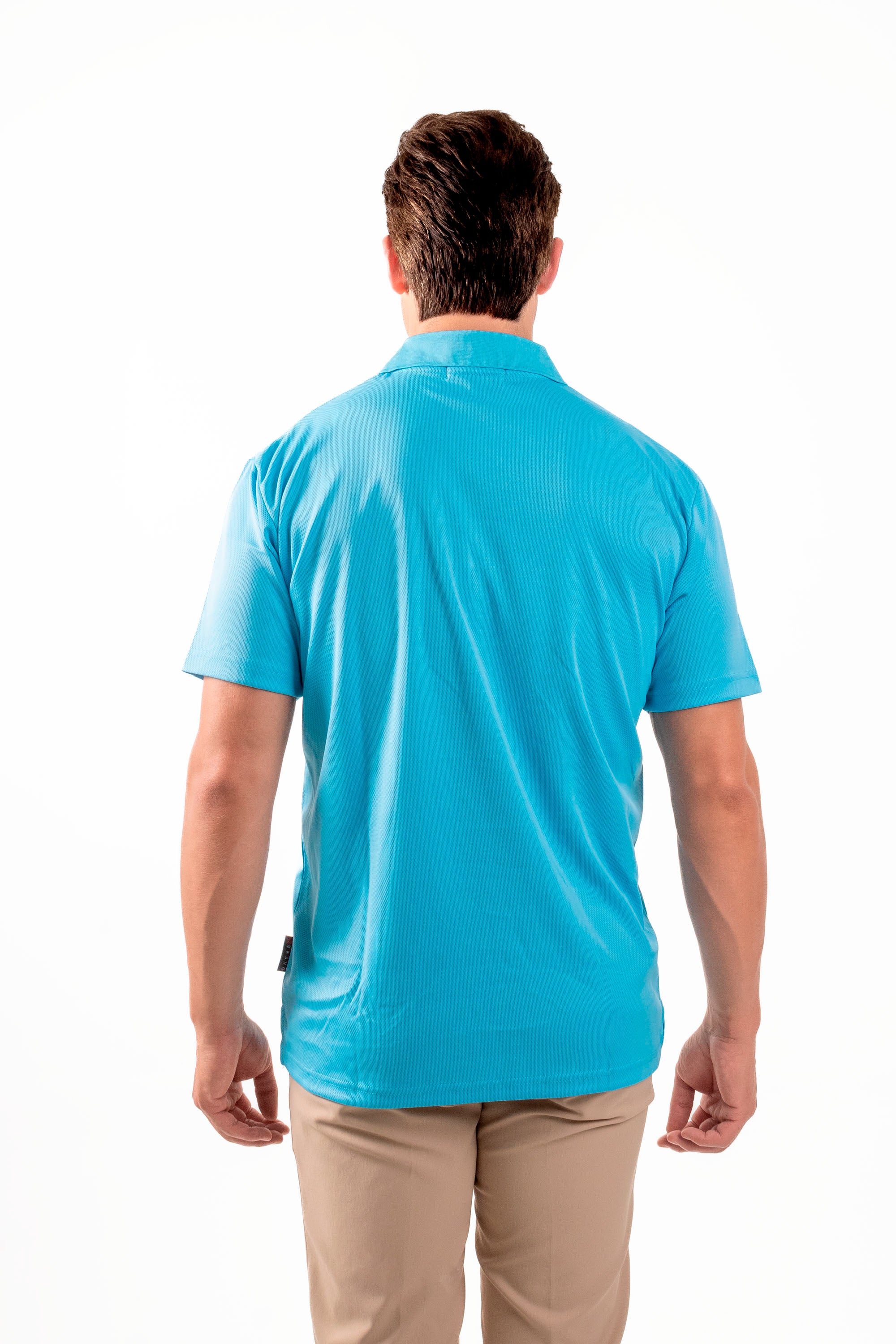 PLAYERA TIPO POLO ULTRA DRYFIT MANCHESTER HOMBRE #Color_Azul Celeste