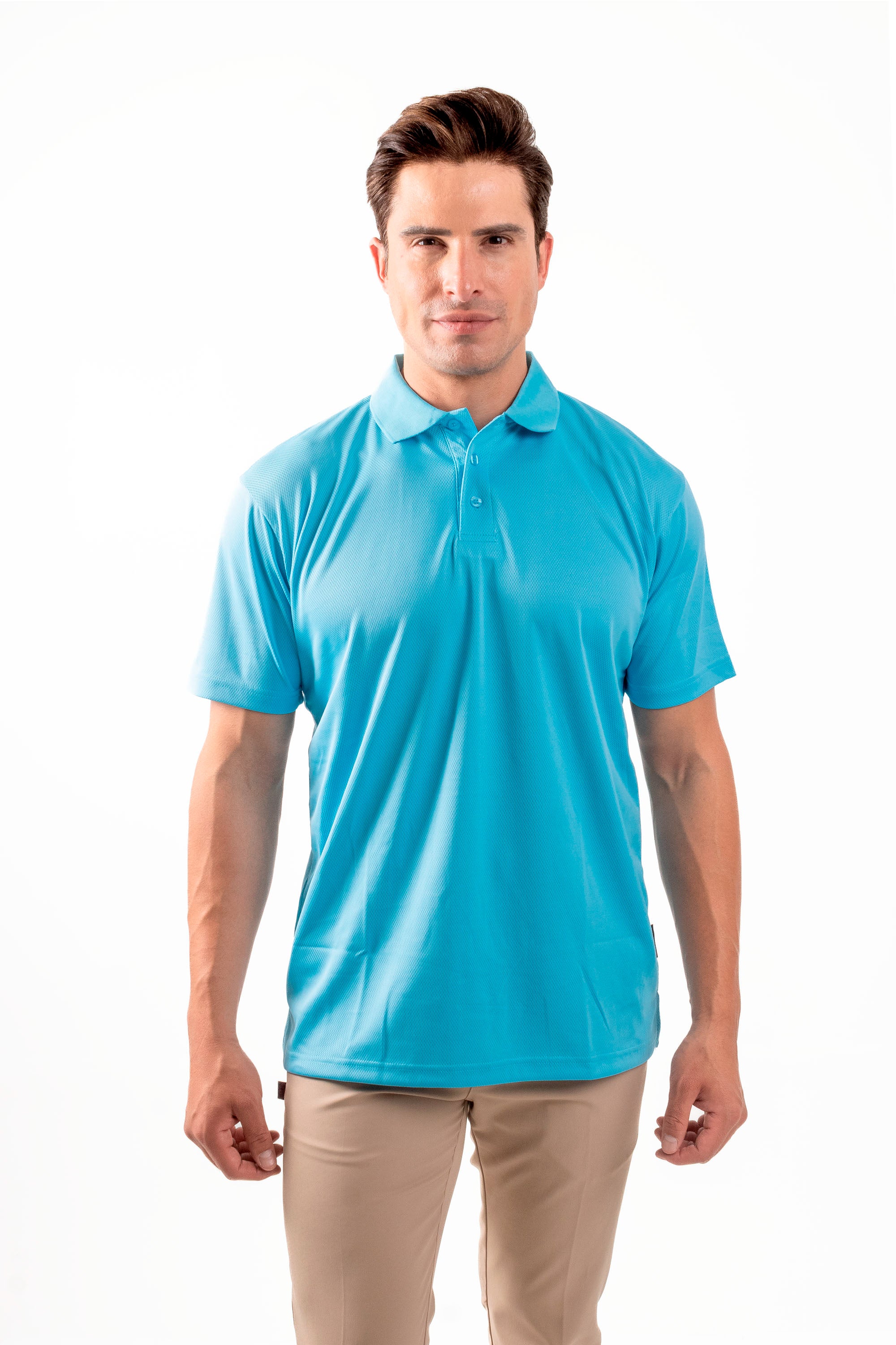 PLAYERA TIPO POLO ULTRA DRYFIT MANCHESTER HOMBRE #Color_Azul Celeste