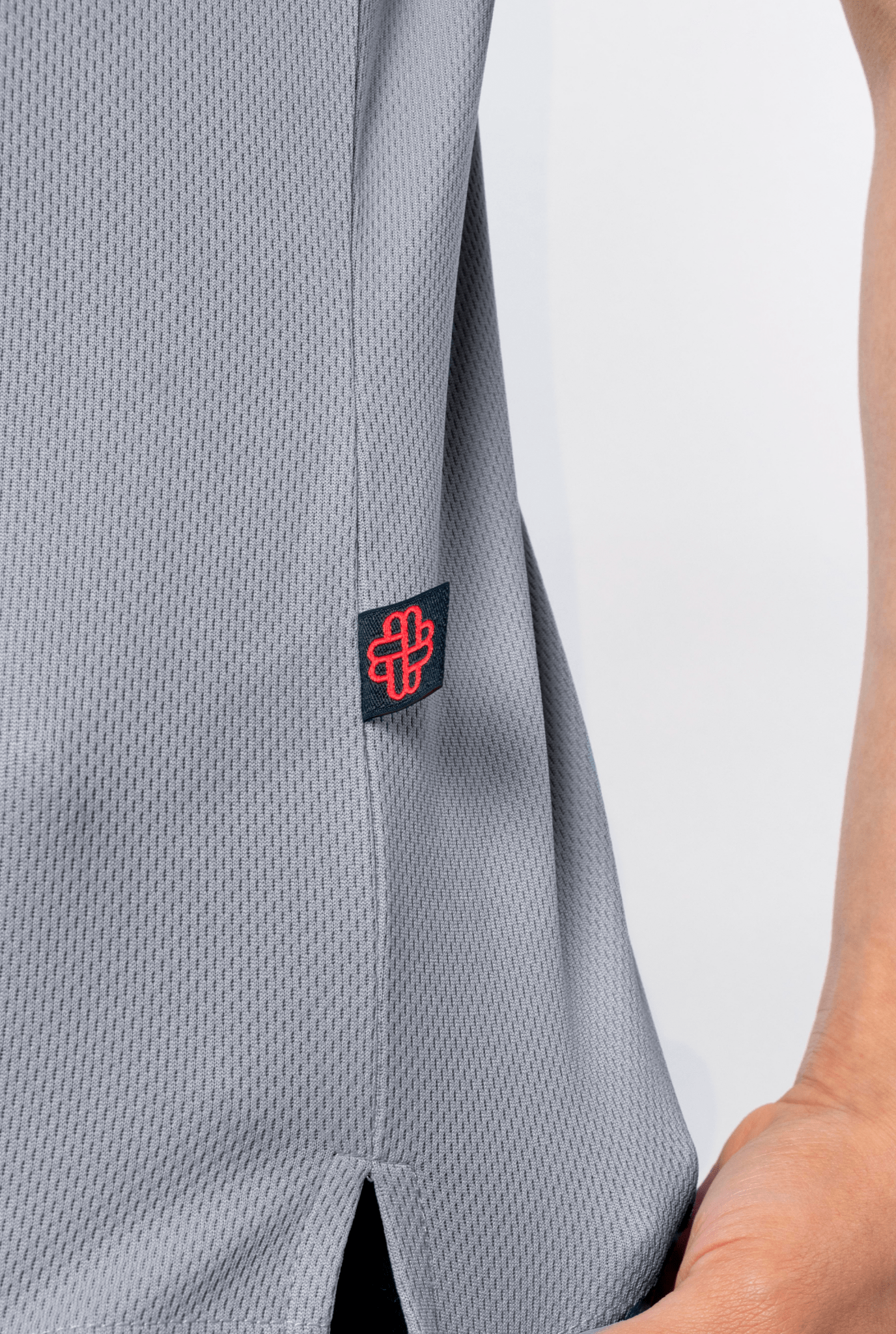 PLAYERA POLO CARACAS DAMA #Color_Gris