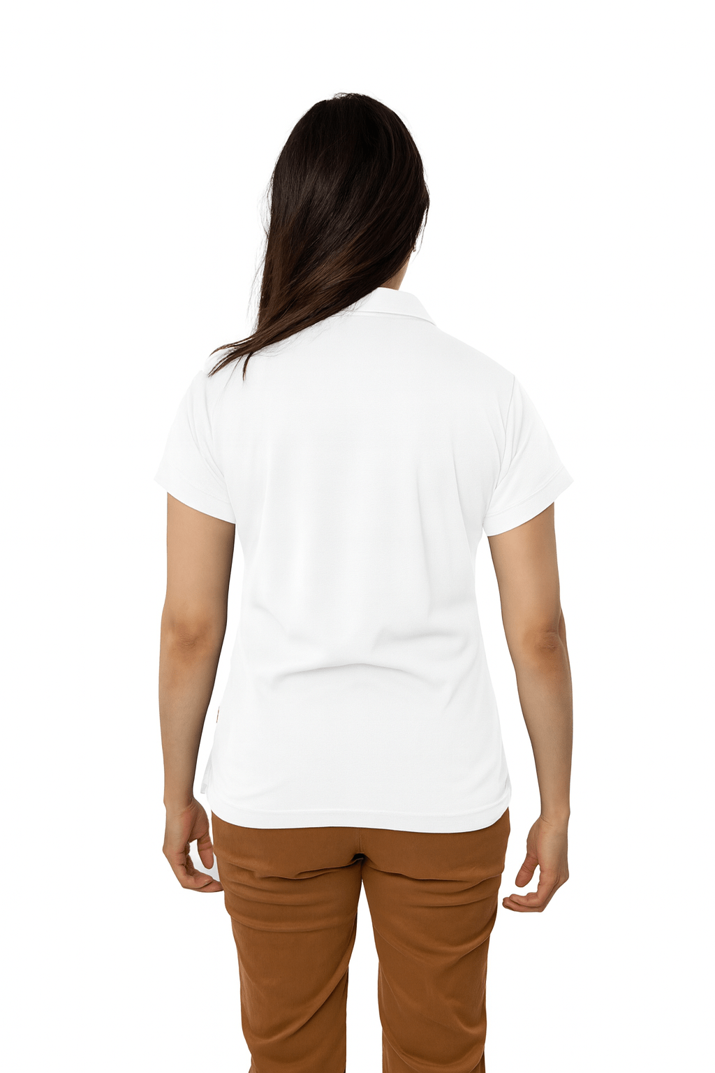 PLAYERA TIPO POLO DRY FIT PAMPLONA MUJER SUSTENTABLE #Color_Blanco