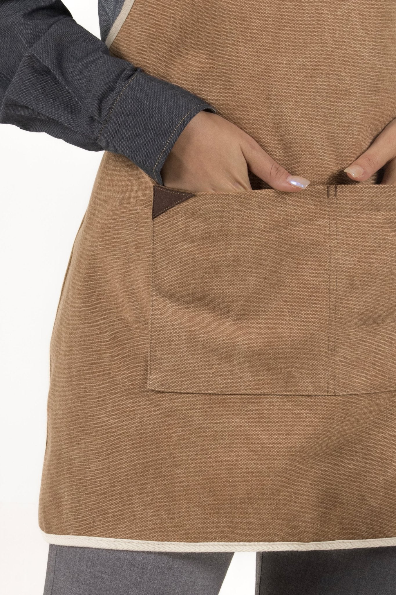 MANDIL SORRENTO PETO UNISEX #Color_Cafe