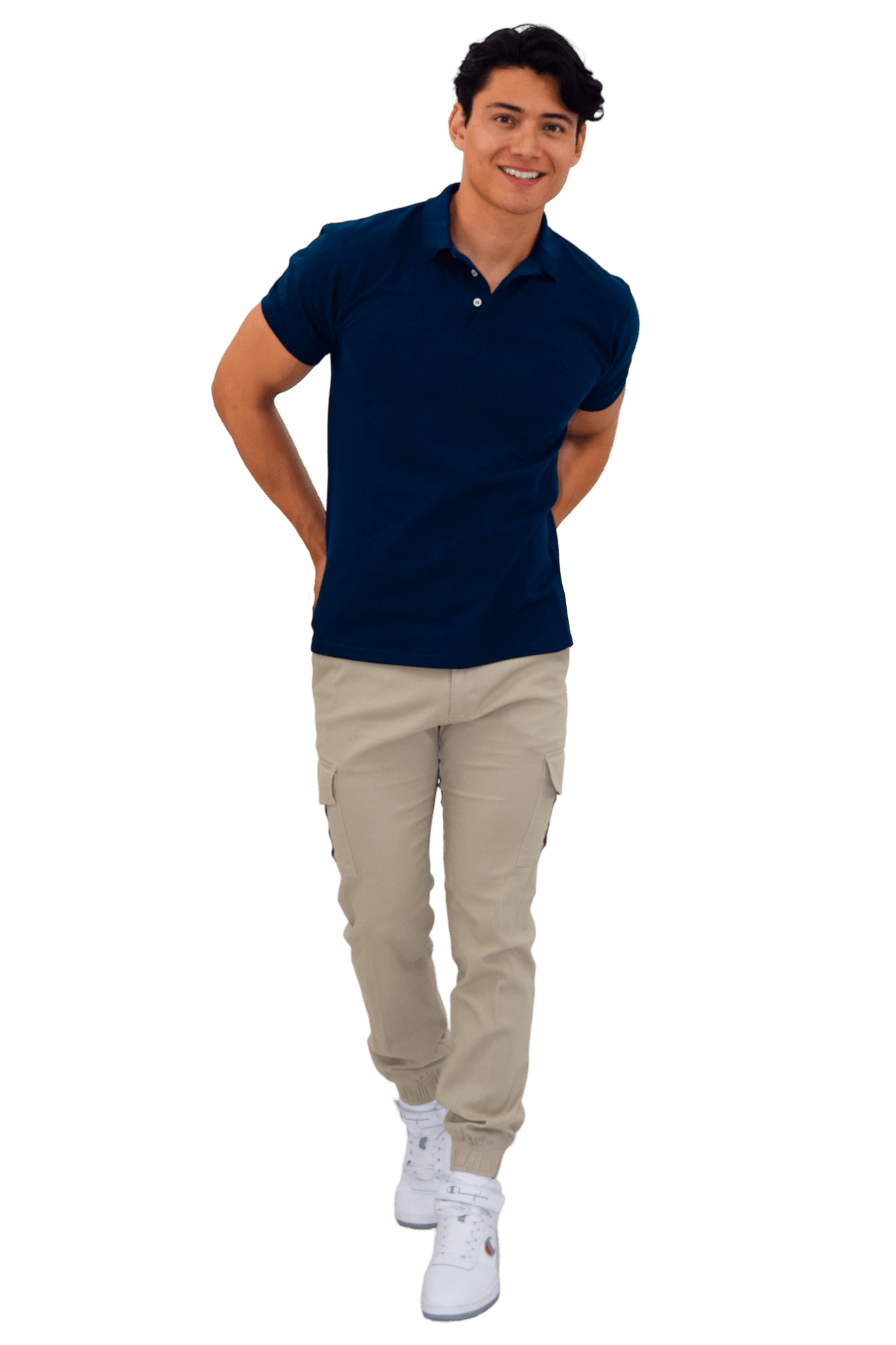 PLAYERA TIPO POLO ESTAMBUL HOMBRE #Color_Azul Marino