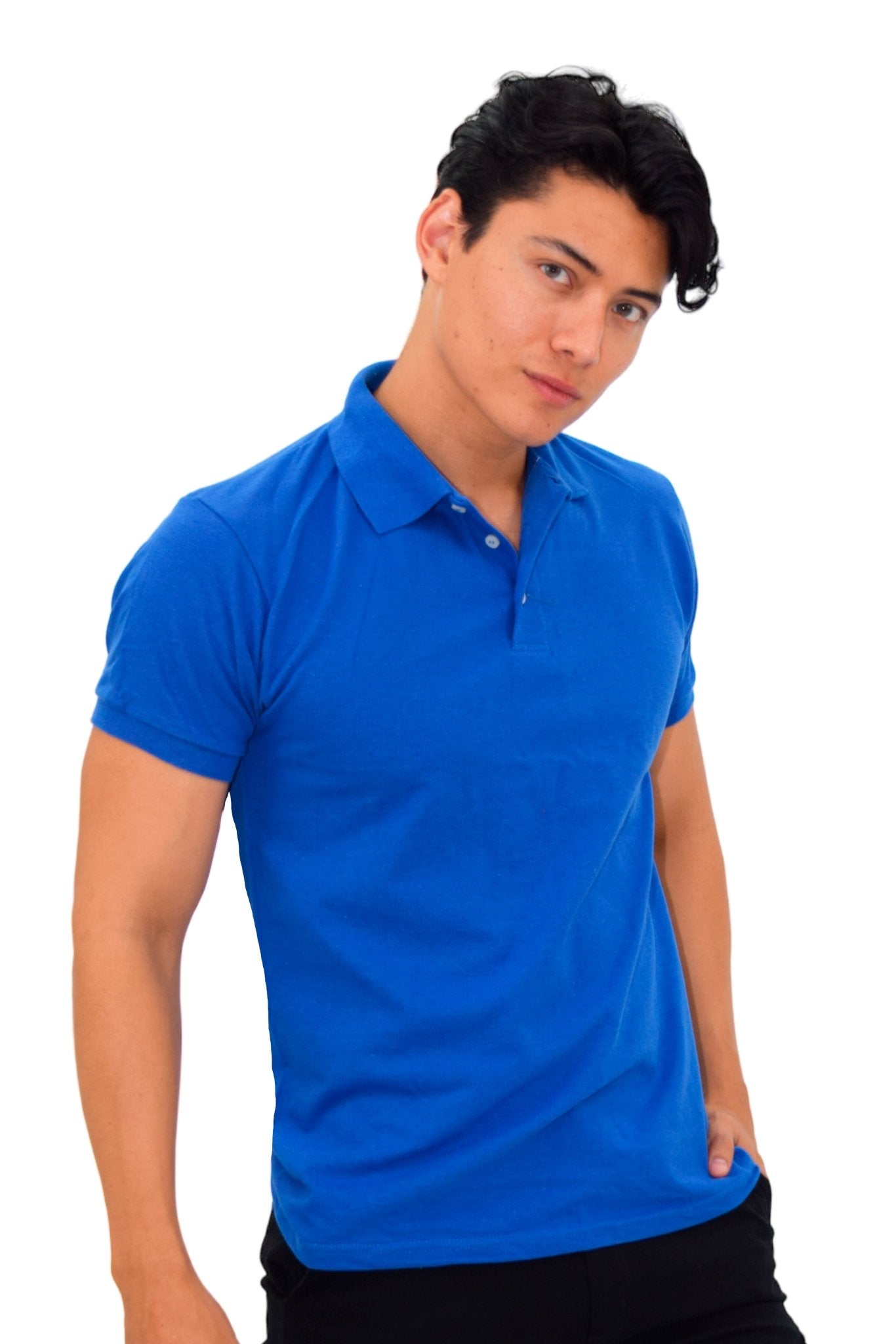 PLAYERA TIPO POLO ESTAMBUL HOMBRE #Color_Azul