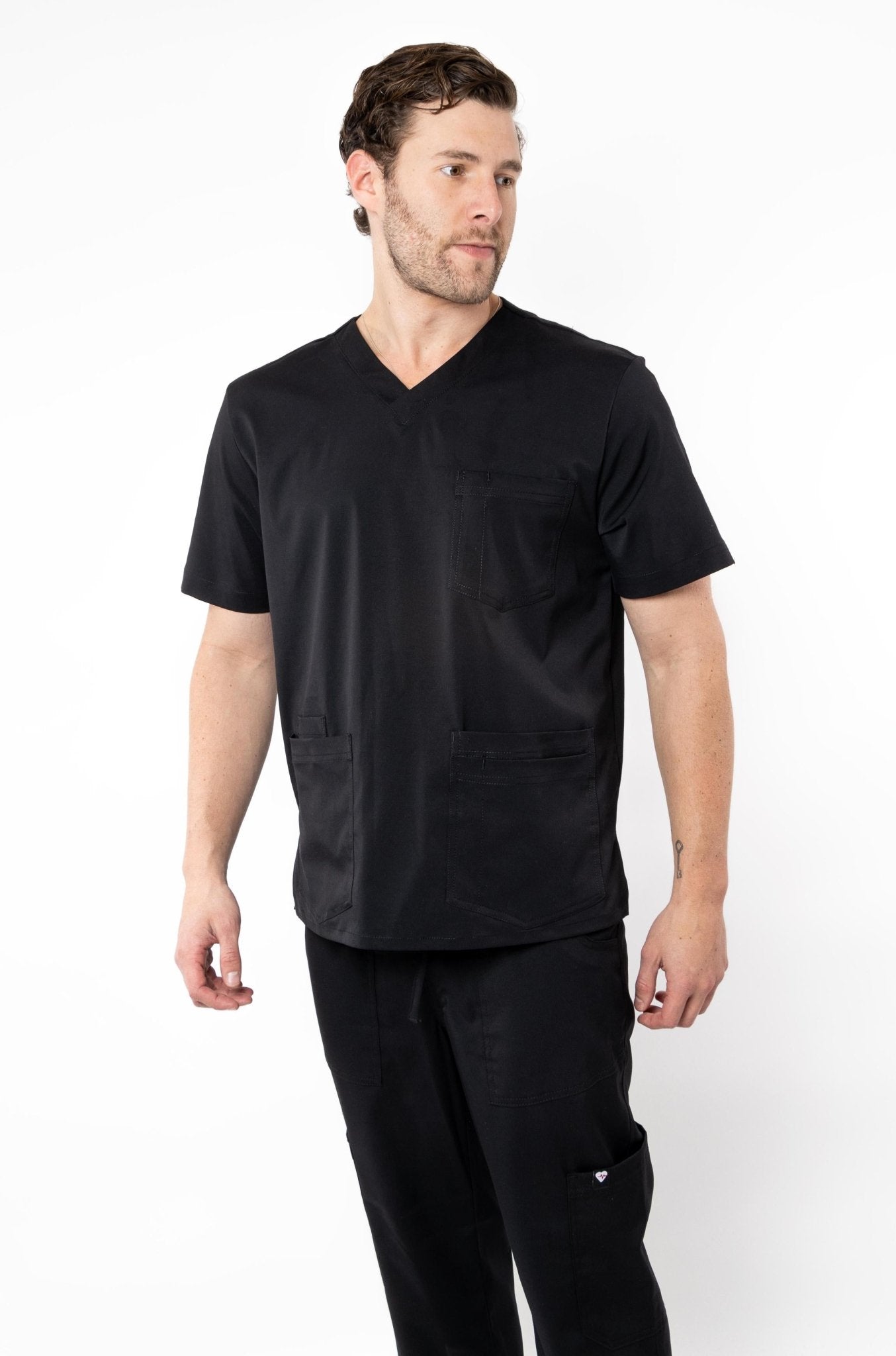 FILIPINA MÉDICA PARA SCRUB CAMBRIDGE HOMBRE #Color_Negro