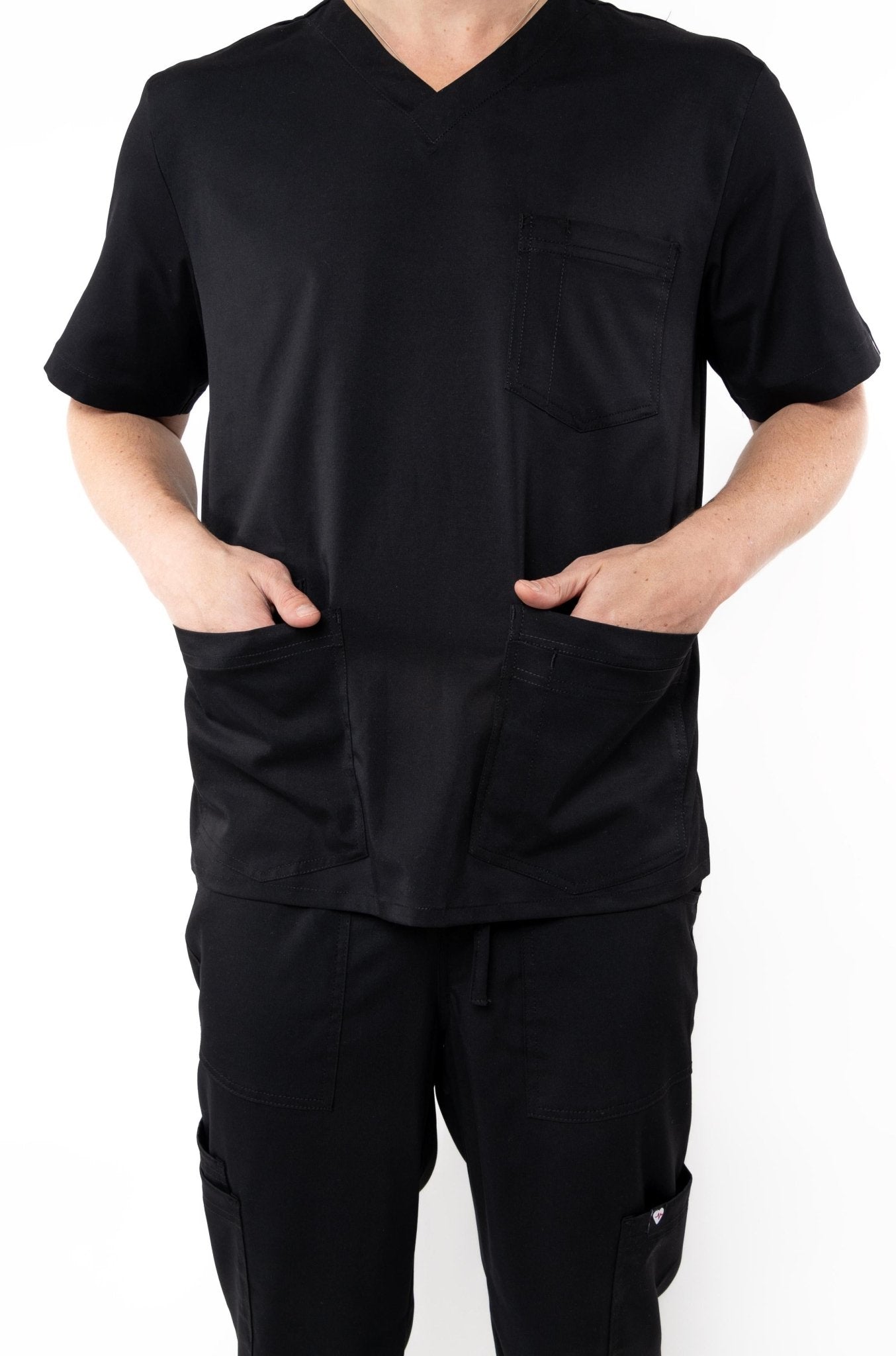 FILIPINA MÉDICA PARA SCRUB CAMBRIDGE HOMBRE #Color_Negro