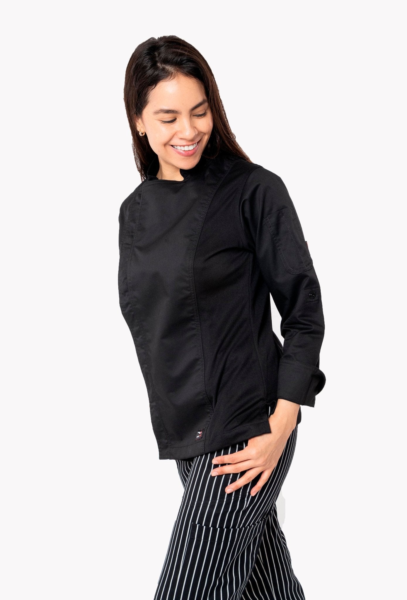 FILIPINA CHEF CORTE REGULAR VIENA MUJER #Color_Negro